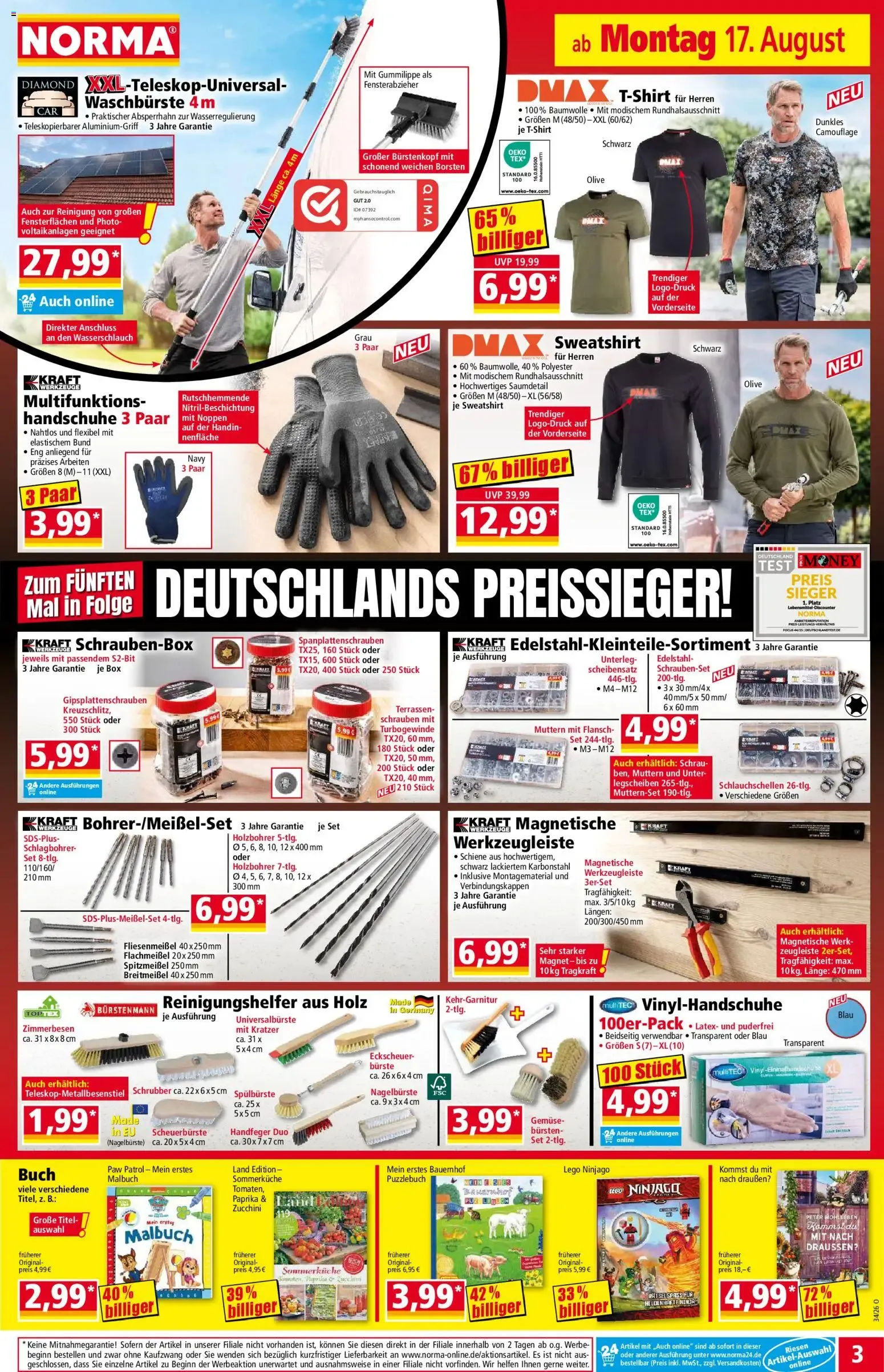 Norma Prospekt (ab 17.08.2026) zum blättern » Angebote von 17. August bis 23. August 2026 - Prospekt seite 3