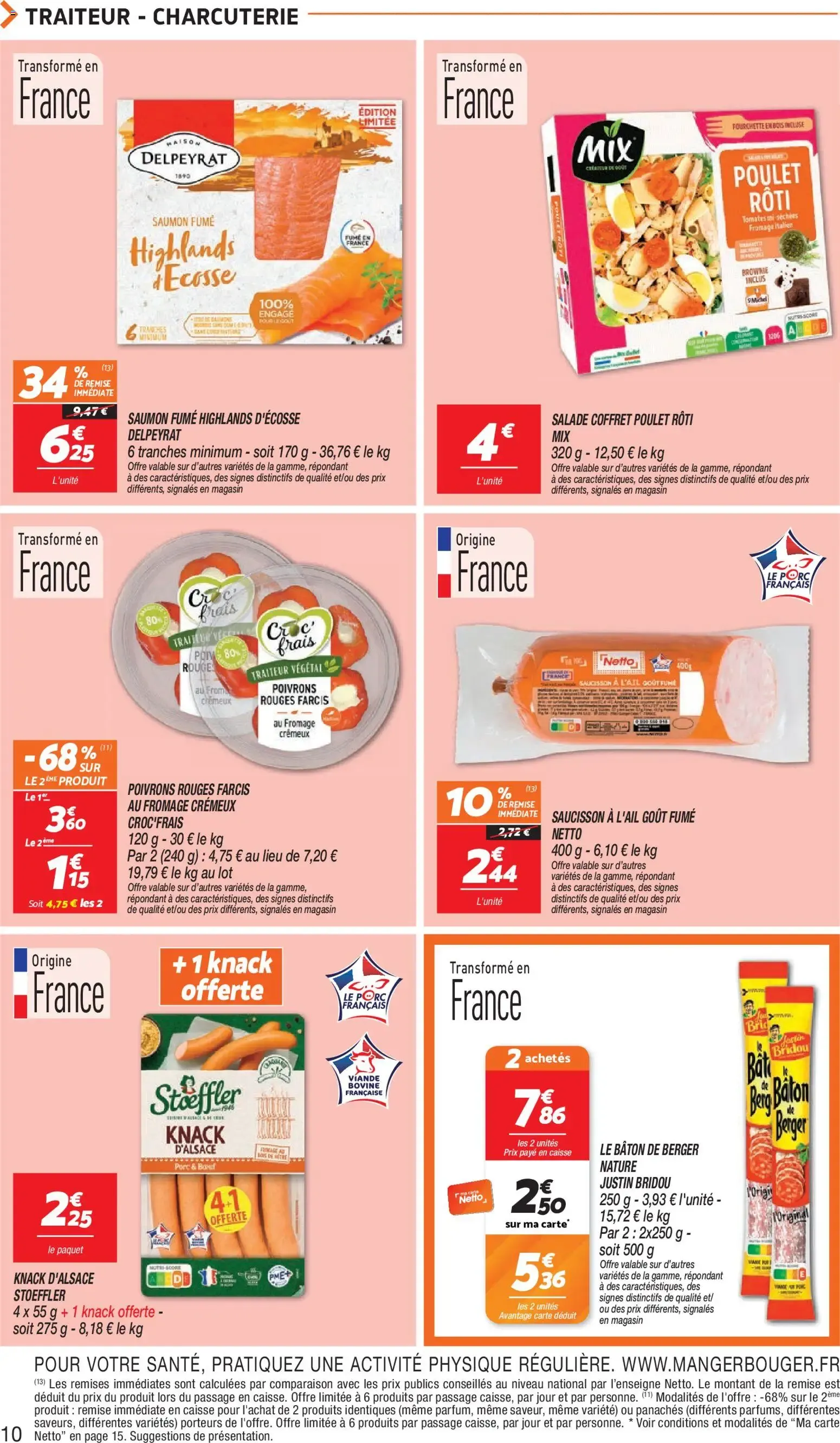 Netto Rendez-vous prix bas à partir du 07/07/2026 - promo en ligne du 7 juillet au 20 juillet 2026 - Catalogue page 10
