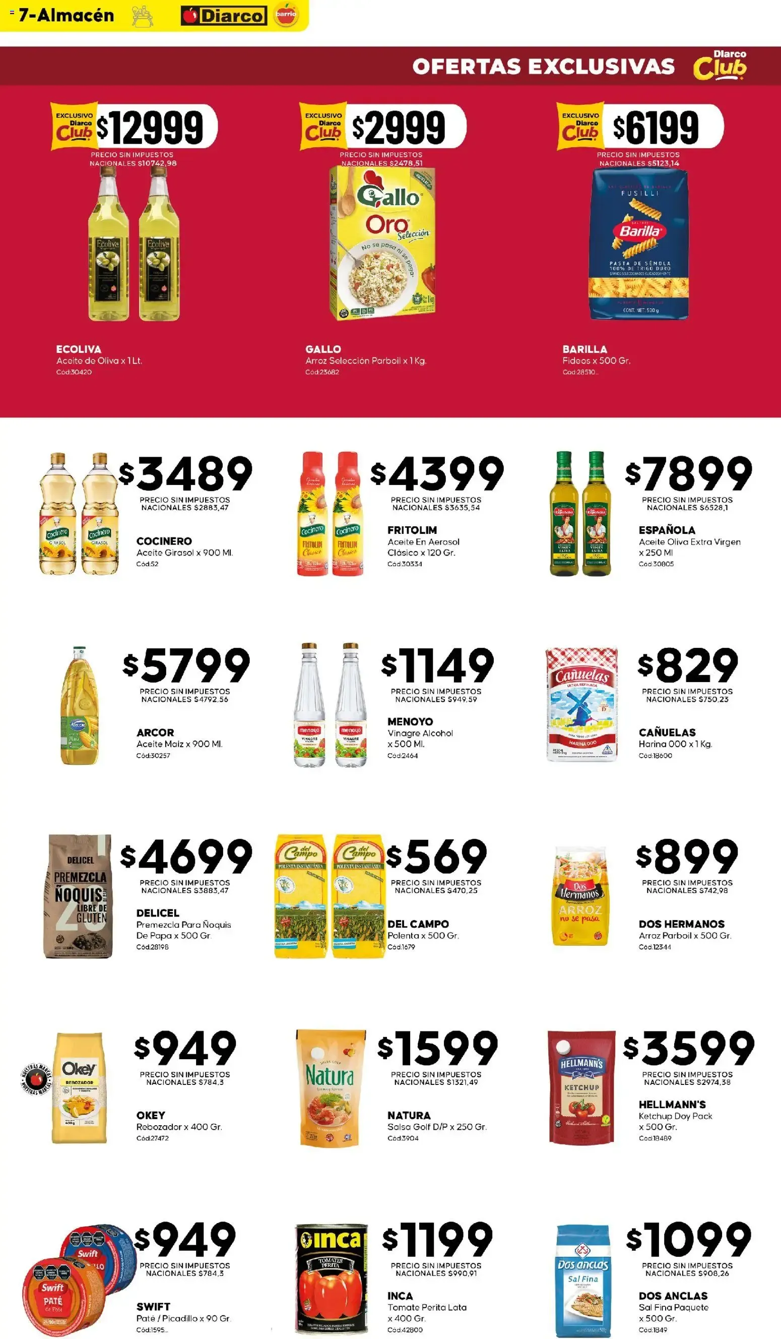 Ofertas de Diarco - Ofertas en Diarco Barrio del 14/09 - 18/09 14 de septiembre al 18 de septiembre 2026 - Página 7 del catálogo