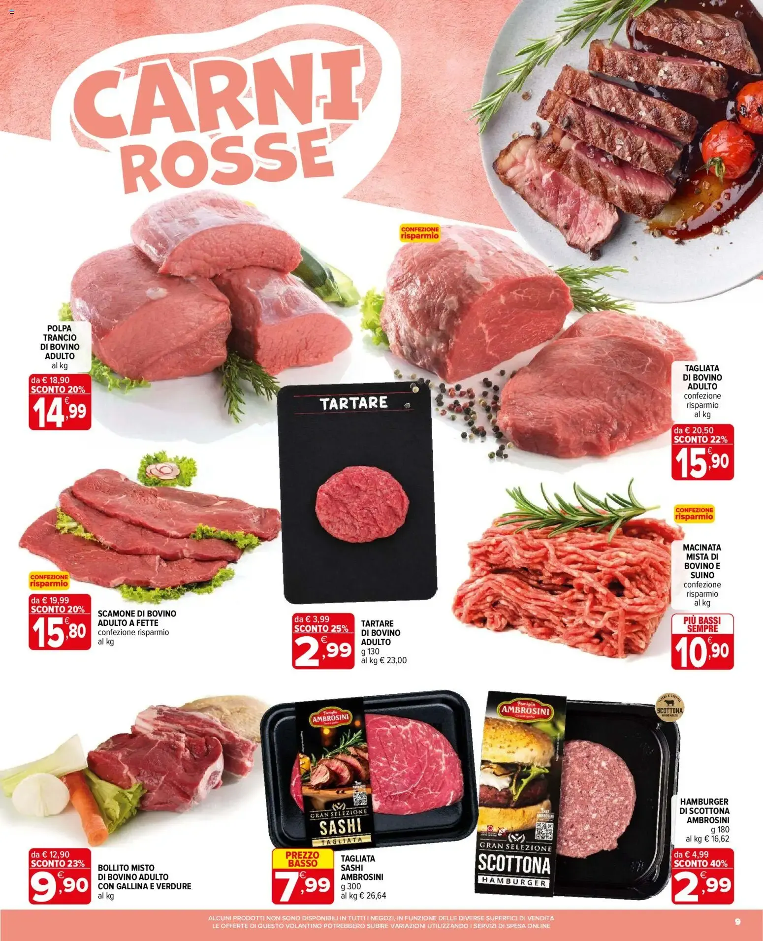 Iperal Supermercati - Affari a 1, 2, 3 Euro da 14 ottobre a 27 ottobre di 2026 - Pagina del volantino 9