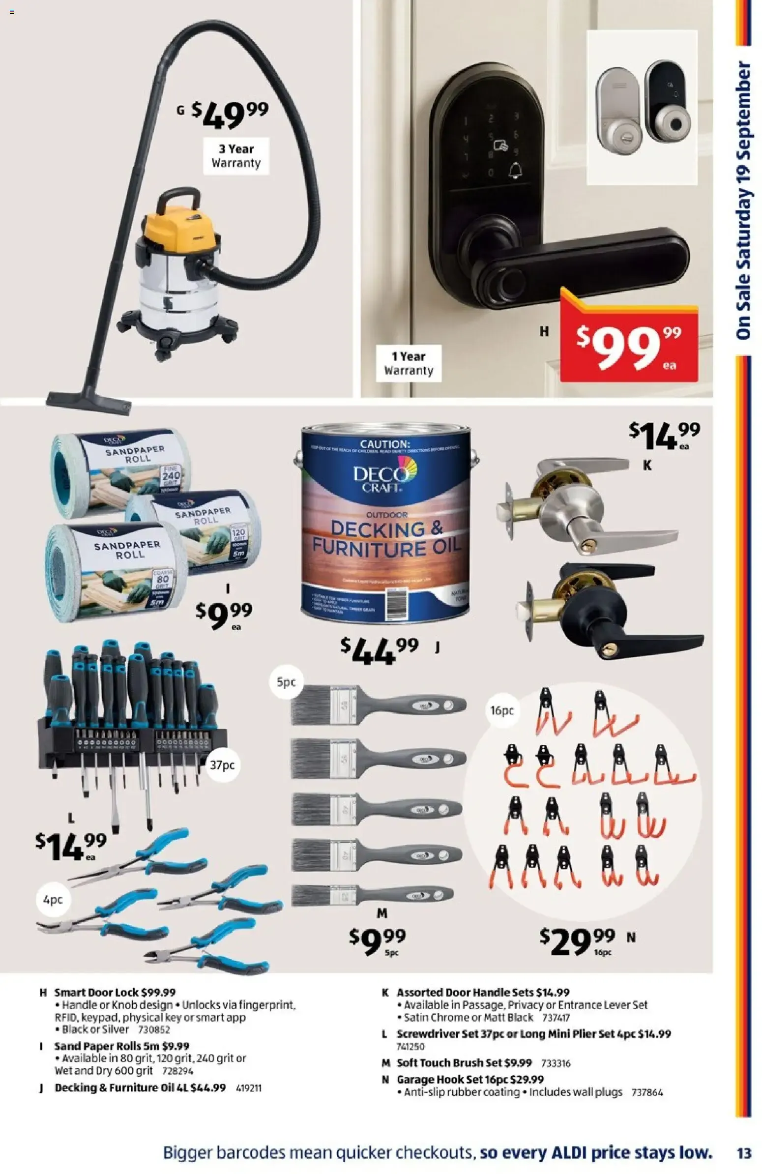 ALDI Special Buys - Catalogue valid from 16 September to 19 September 2026 - page 13