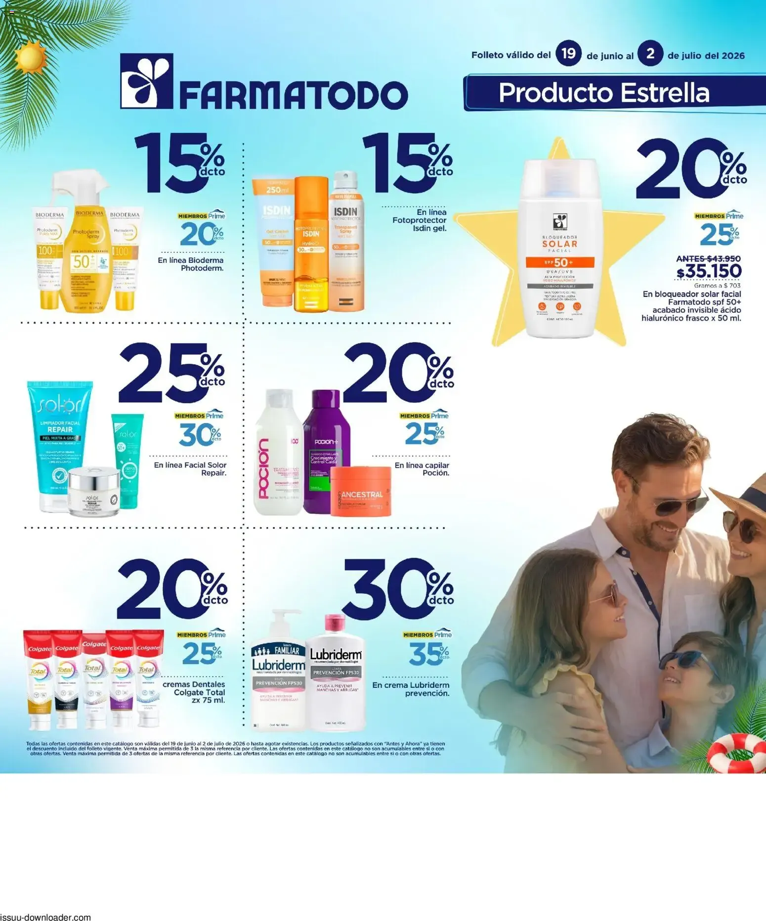 Catalogo de FarmaTodo catálogo desde el 19/06/2026 > Revistas Junio 19 de junio al 2 de julio 2026 - Pag 1
