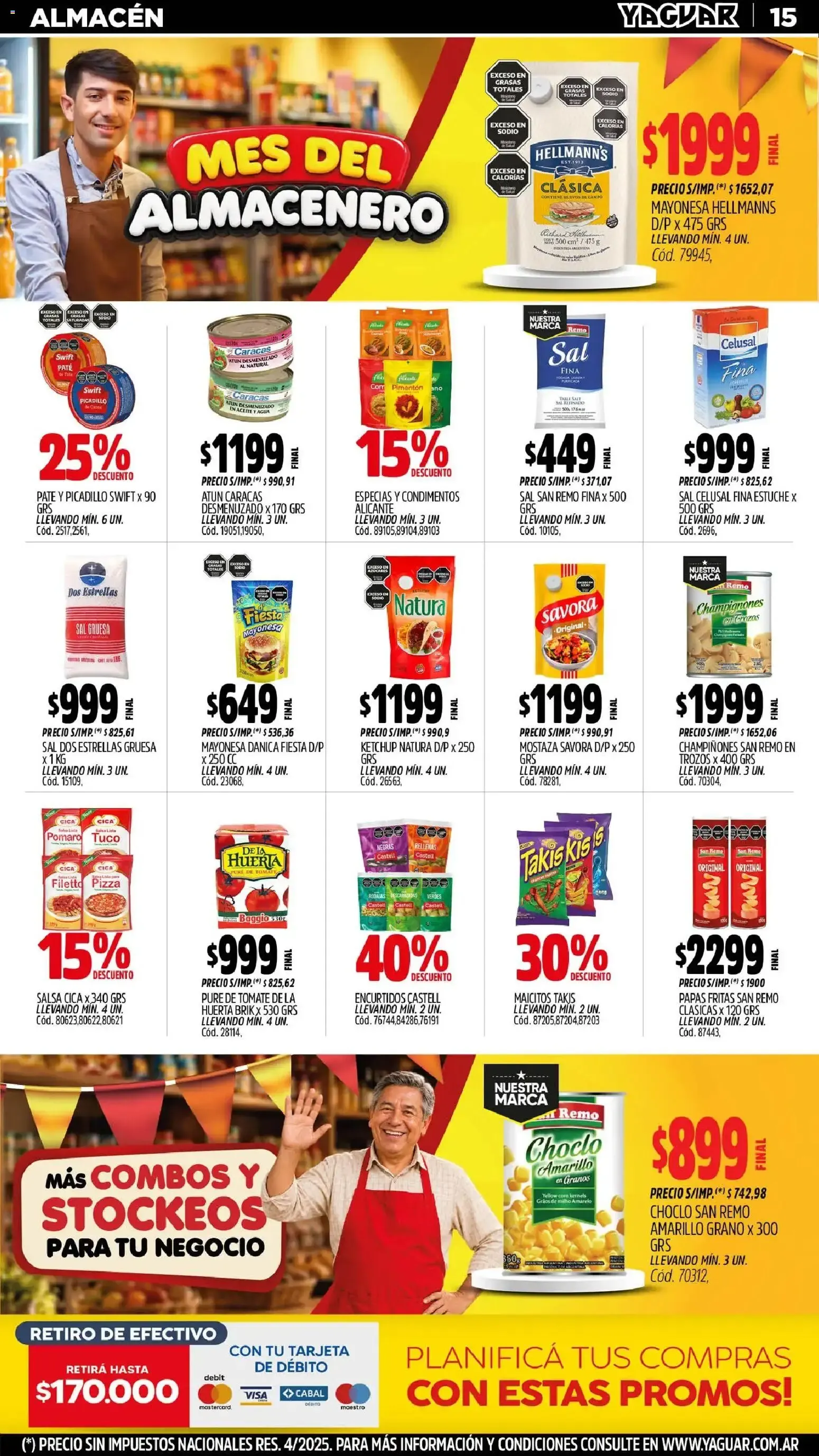 Ofertas de Yaguar - Oferta Semanal Santa Fé del 31/08/2026 - 06/09/2026 31 de agosto al 6 de septiembre 2026 - Página 15 del catálogo