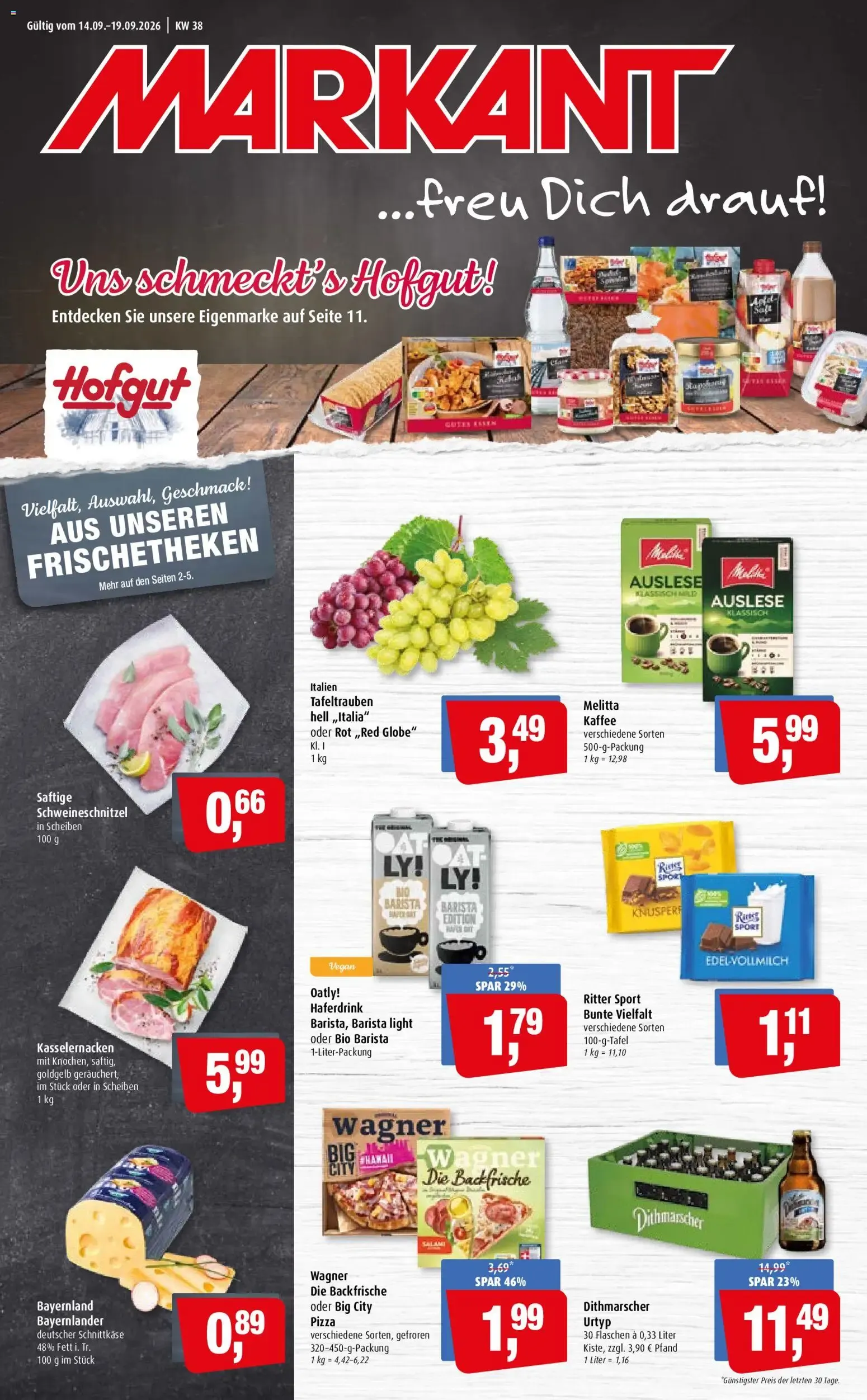 Markant Prospekt (ab 14.09.2026) zum Blättern von 14. September bis 19. September 2026 - Prospekt seite 1