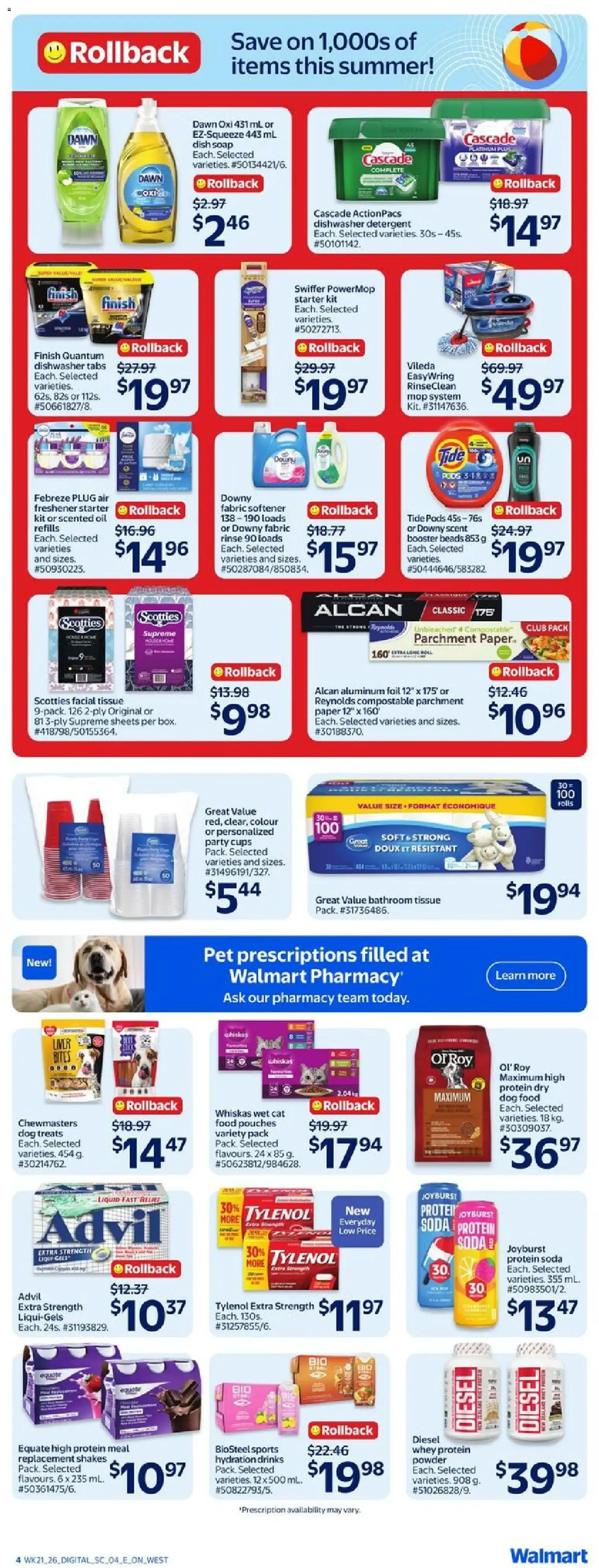 Walmart weekly flyer from Jun 18, 2026 > weekly specials & deals from June 18 to June 24 2026 - flyer page 9
