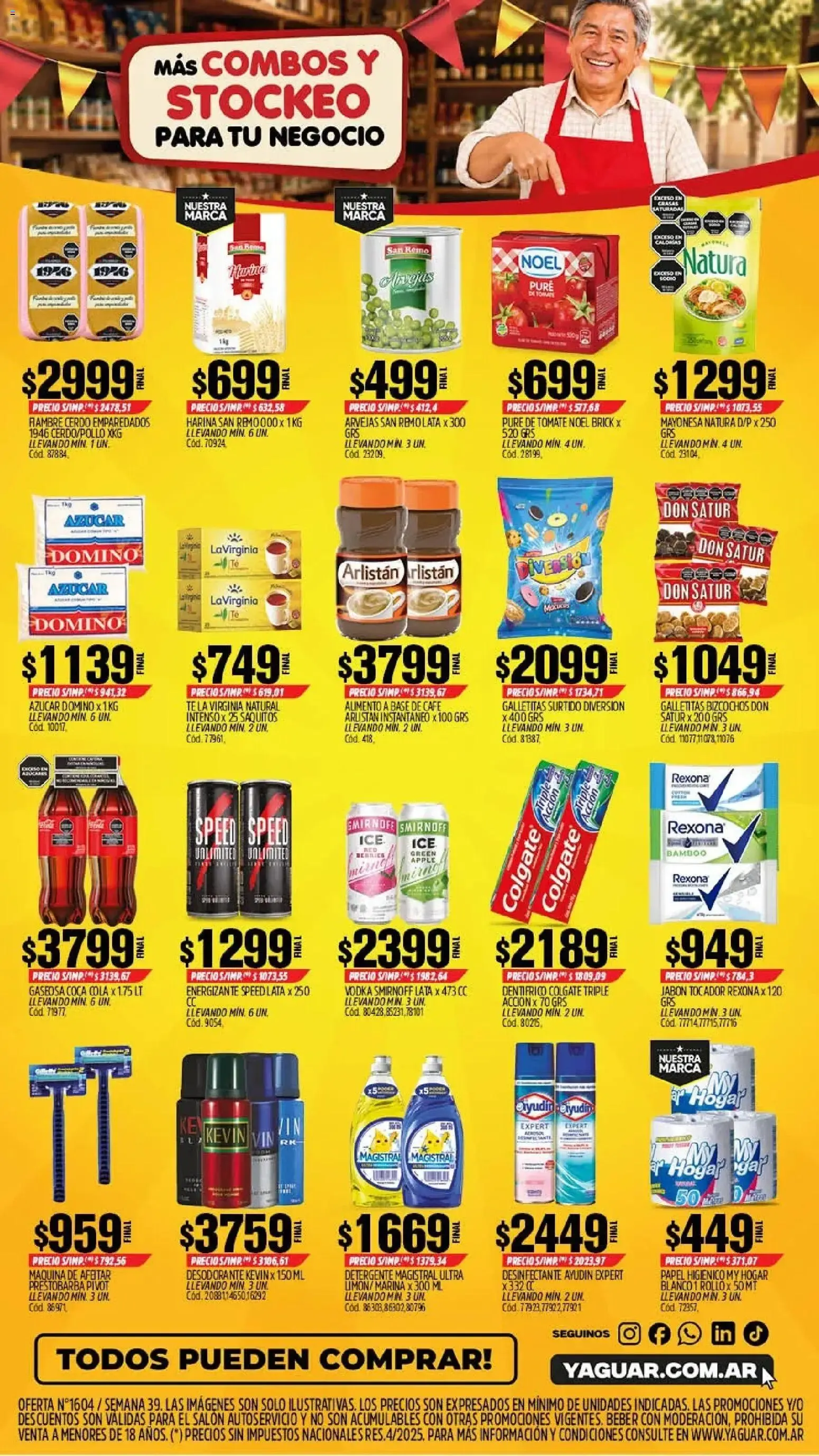 Ofertas de Yaguar - Ofertas del 21/09/2026 - 27/09/2026 21 de septiembre al 27 de septiembre 2026 - Página 2 del catálogo