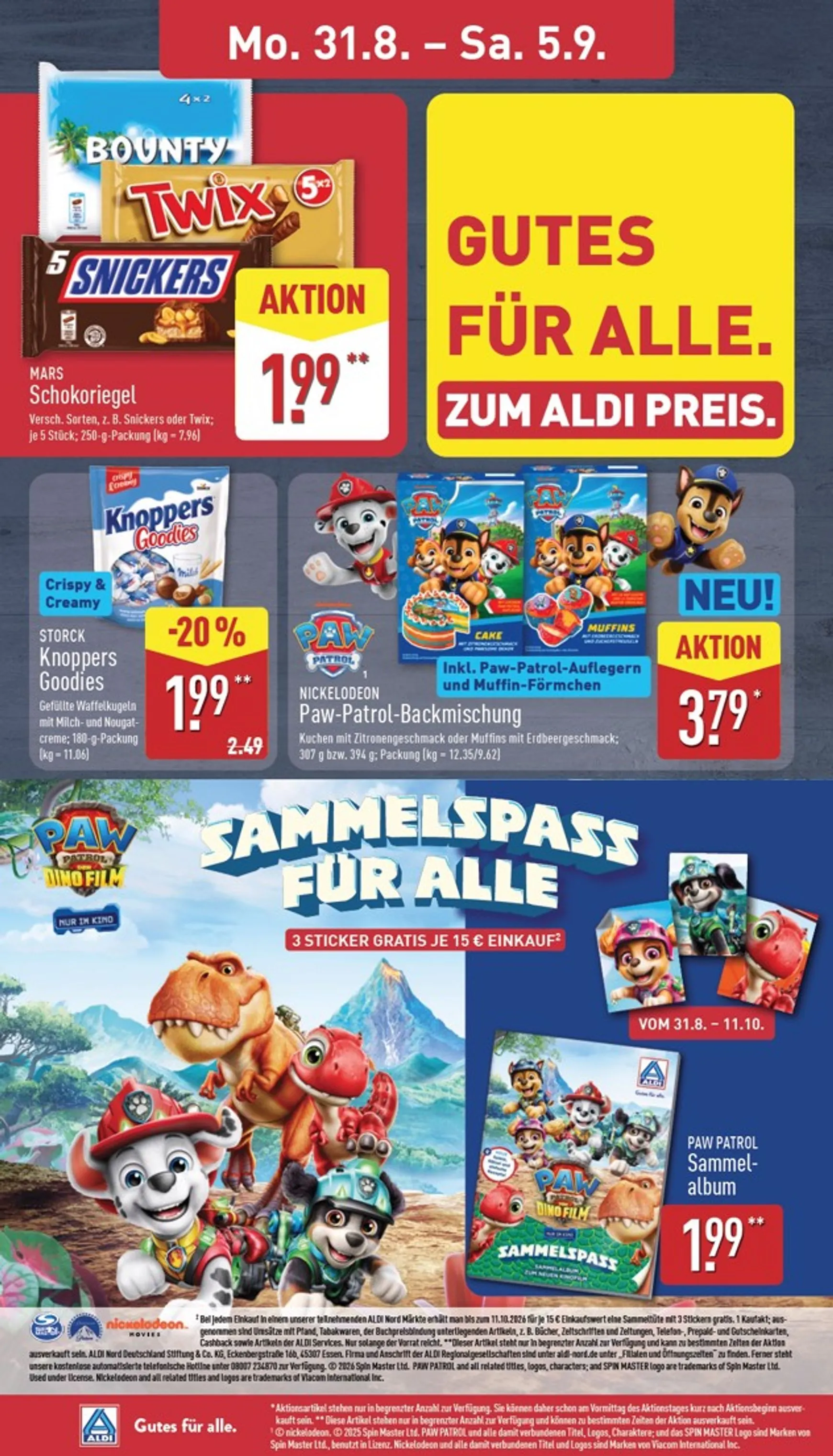 ALDI NORD Prospekt nächste Woche – von Montag 31.08.2026 bis Samstag 05.09.2026 von 31. August bis 5. September 2026 - Prospekt seite 10