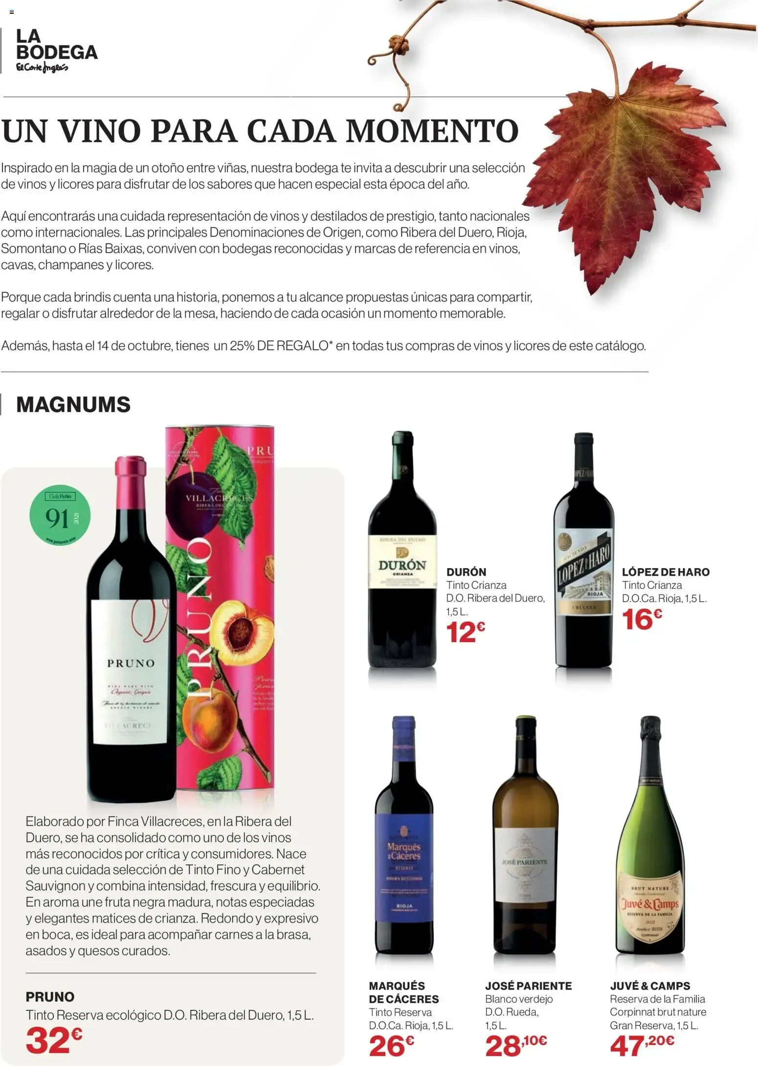 Catálogo de El Corte Inglés Bodega 01/10/2026 │Catálogo 1 de octubre al 14 de octubre 2026 - Página 2