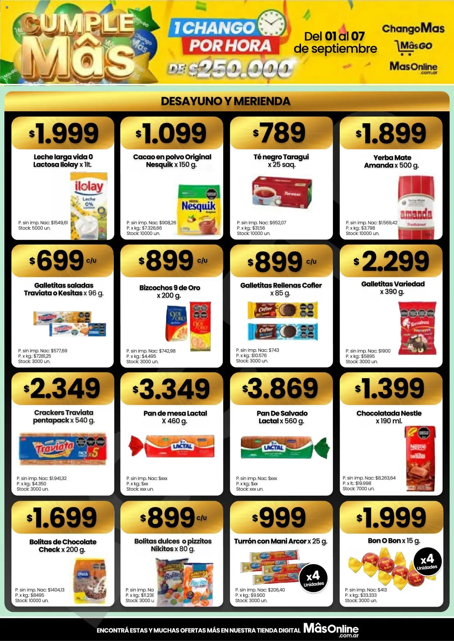 Ofertas de Changomas ofertas || del 01/09/2026 - 07/09/2026 || Catálogo 1 de septiembre al 7 de septiembre 2026 - Página 2 del catálogo