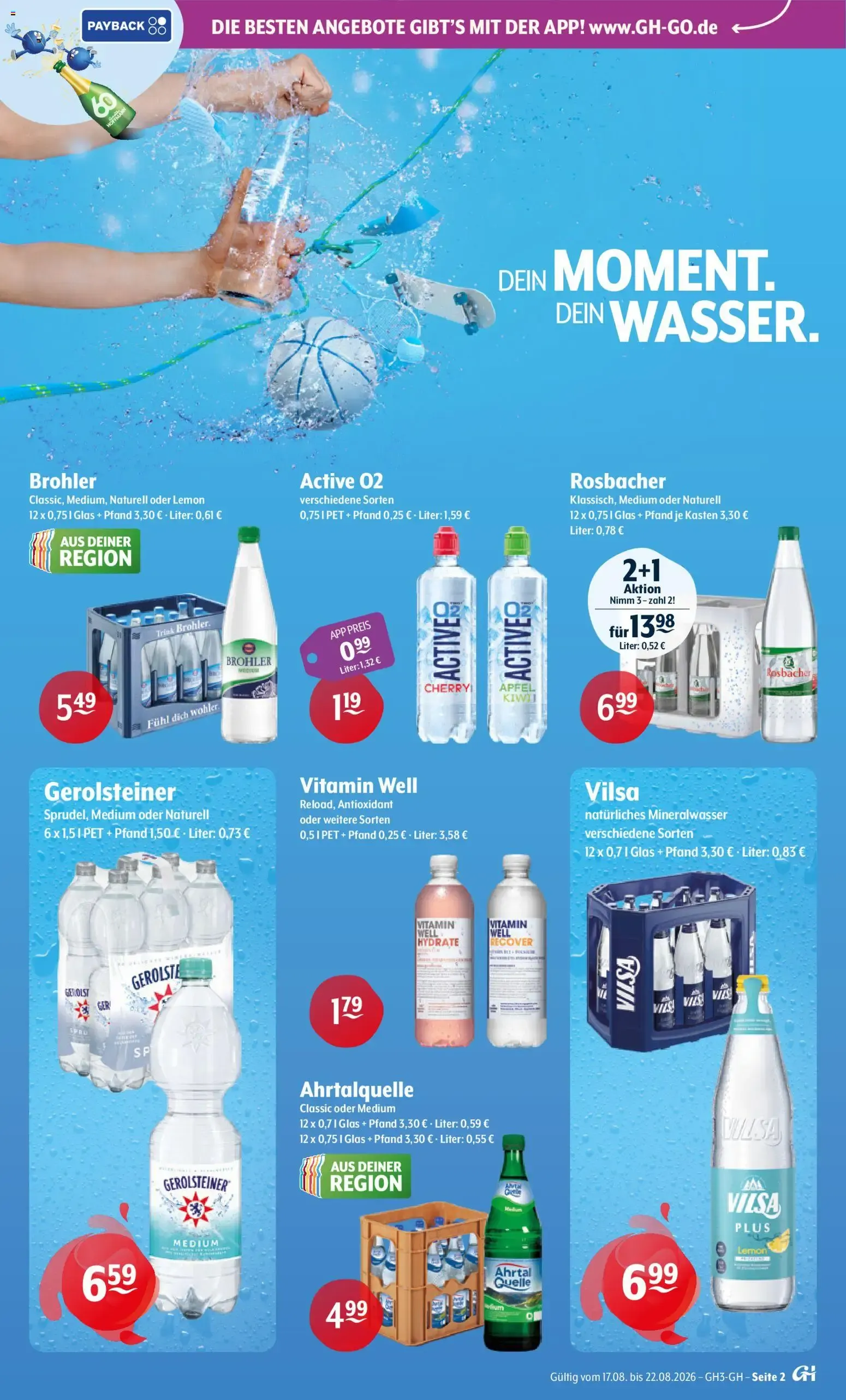 Trink & Spare Jubiläumsdeals von 17. August bis 22. August 2026 - Prospekt seite 2