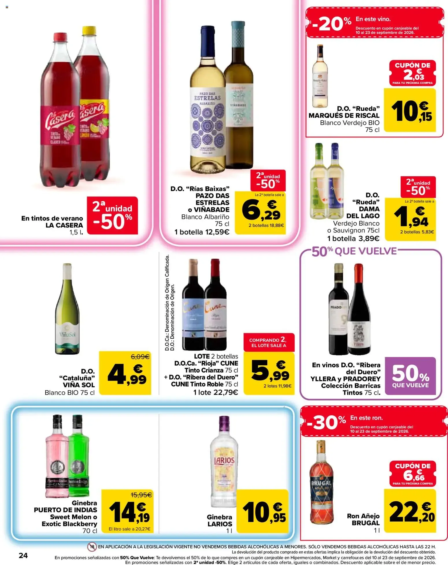 Catálogo de Carrefour Market folleto 26/08/2026 - 09/09/2026 26 de agosto al 9 de septiembre 2026 - Página 24