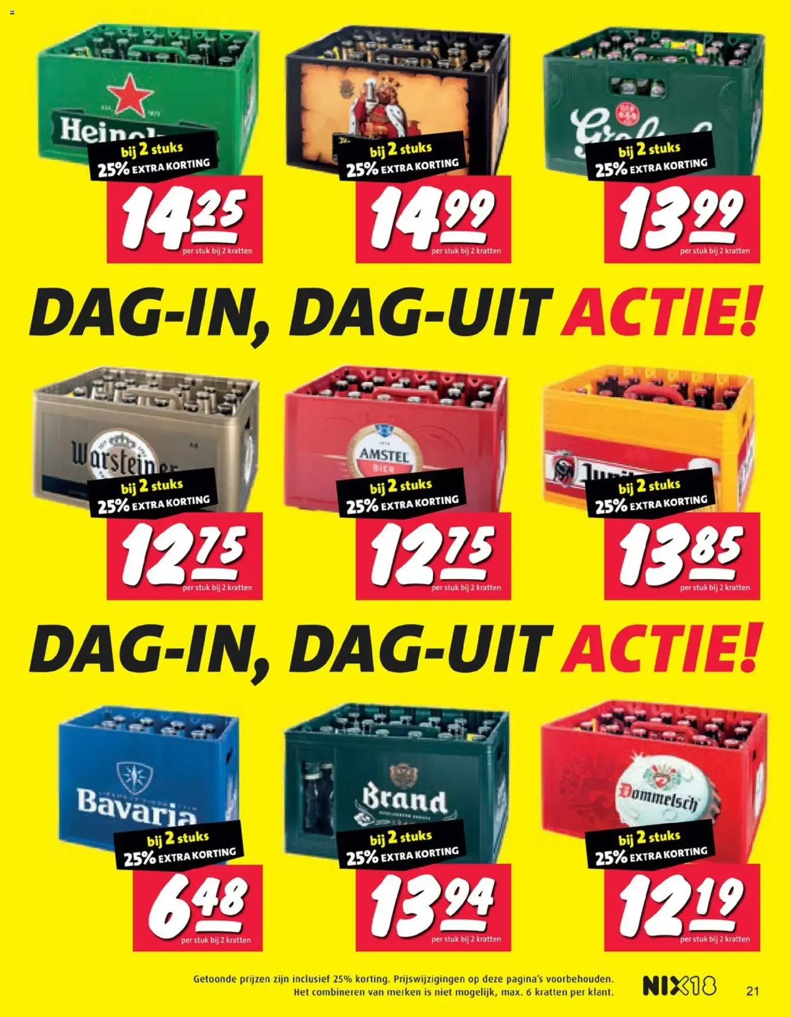 Nettorama MERKENDISCOUNT - DISCOUNT PRIJS! Budgetboodschappen nergens goedkoper! van 7 september tot 13 september 2026 - Folder pagina 21