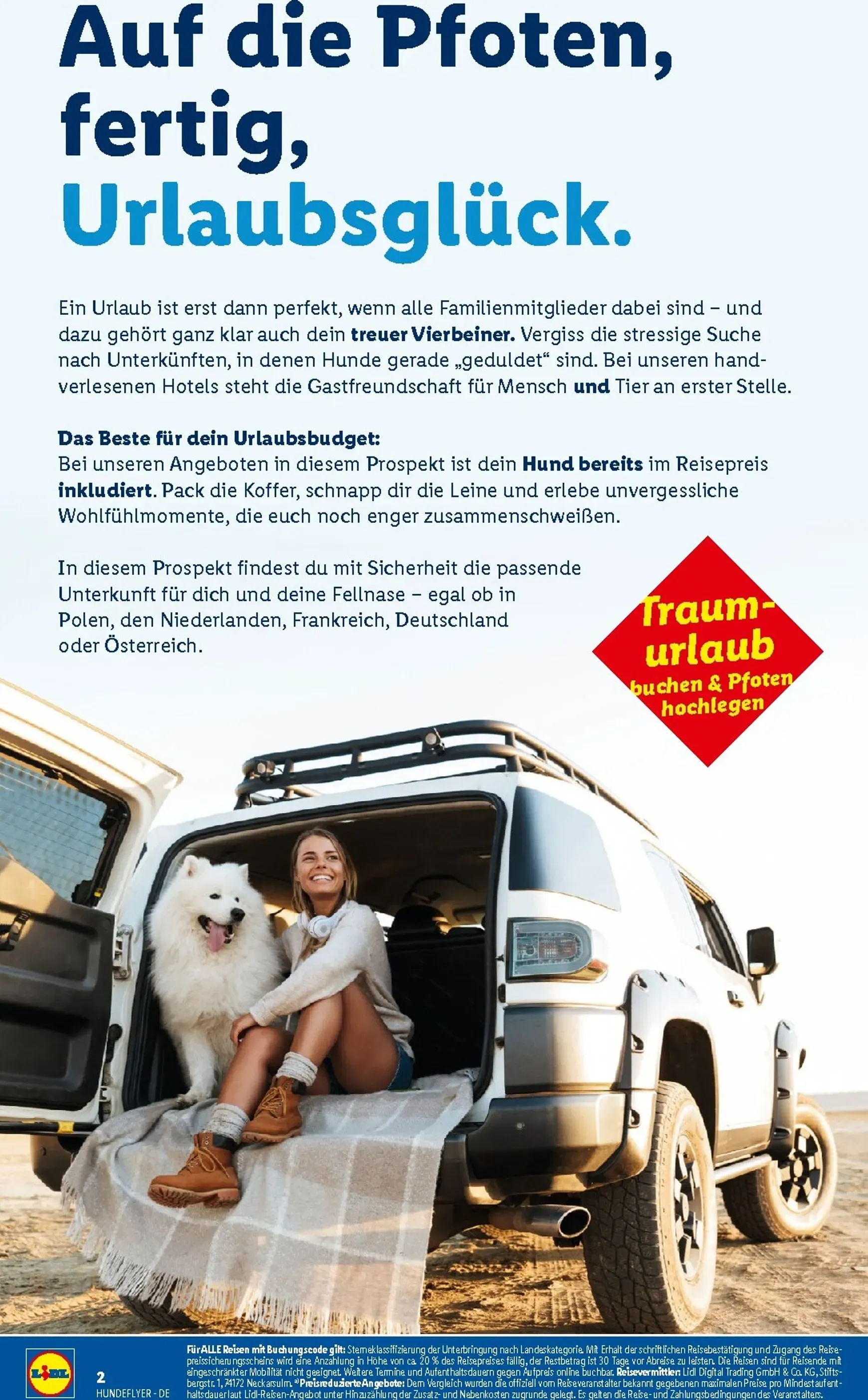 Lidl - Urlaub mit Wau-Effekt lohnt sich Prospekt – von Mittwoch 29.07.2026 bis Montag 31.08.2026 von 29. Juli bis 31. August 2026 - Prospekt seite 2