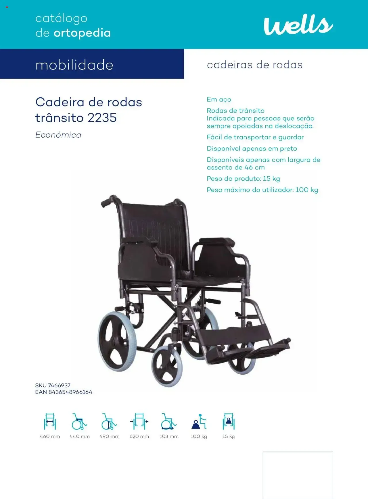 Folheto Well’s Catálogo de Ortopedia » de 12/02/2024 - 31/12/2026 de 12 de fevereiro até 31 de dezembro 2026 - Pagina 11