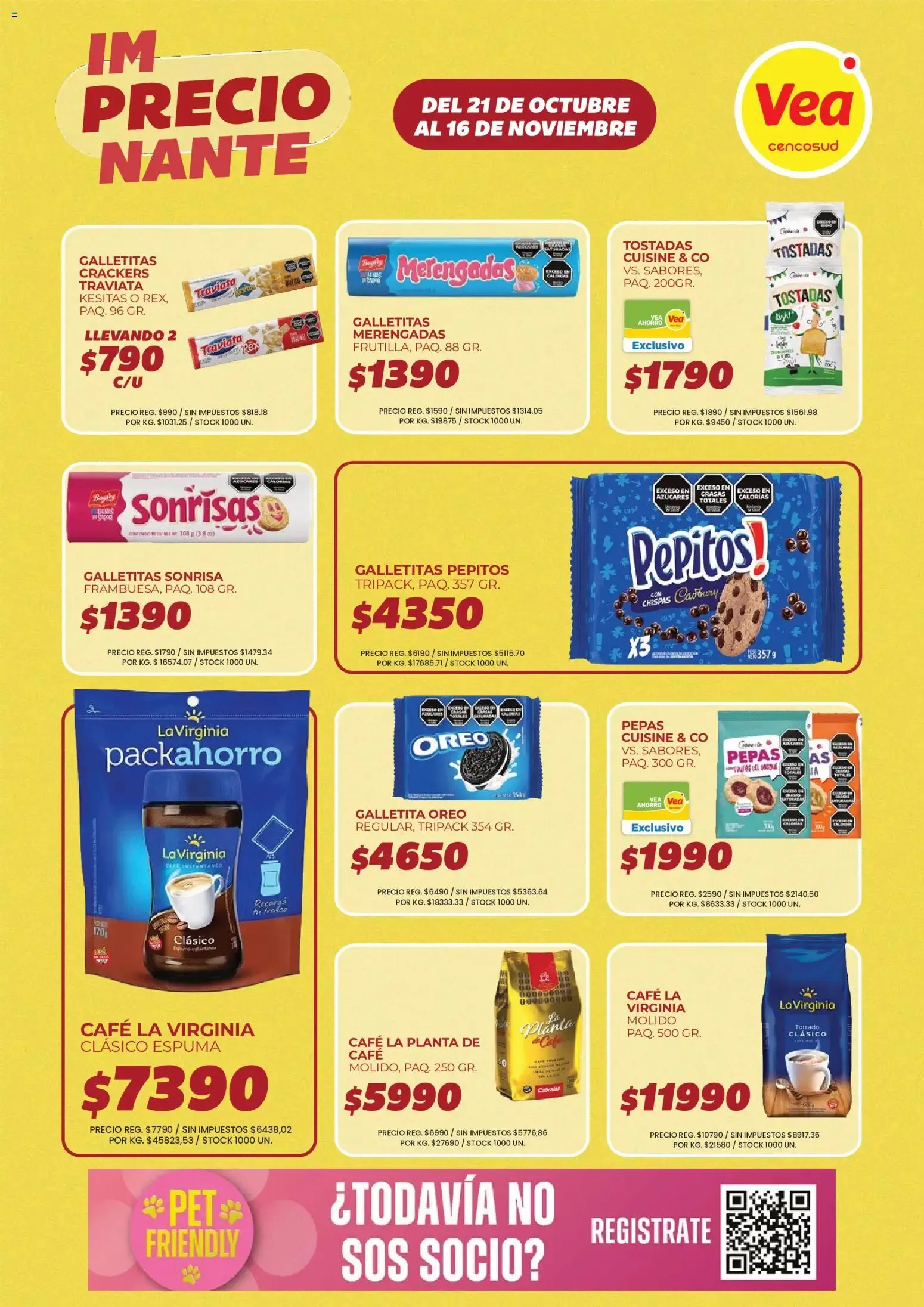 Ofertas de Vea - ImPRECIOnante Cuyo del 21/10/2026 - 16/11/2026 21 de octubre al 16 de noviembre 2026 - Página 3 del catálogo