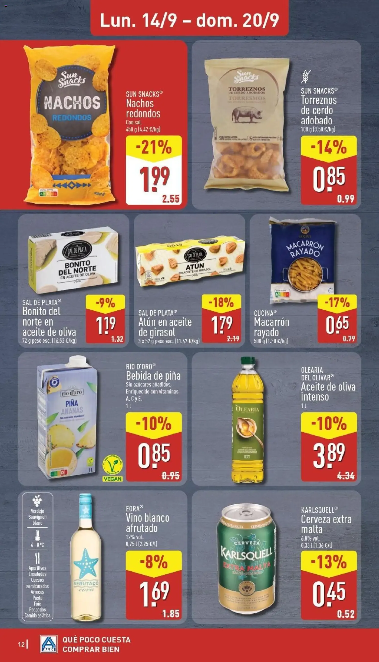 Catálogo de Aldi folleto del 14/09/2026 al 20/09/2026 14 de septiembre al 20 de septiembre 2026 - Página 12