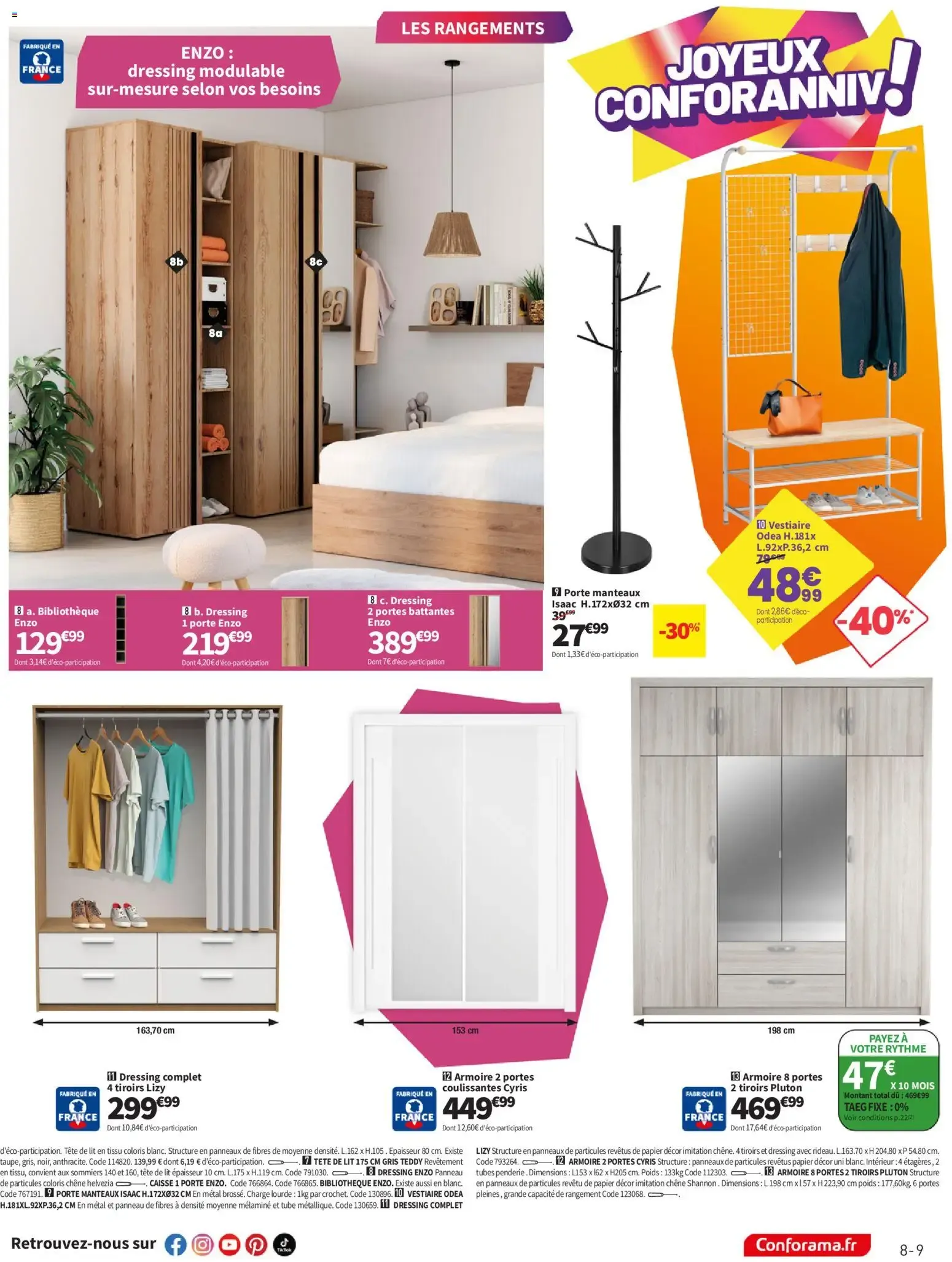 Joyeux Conforanniv! Toujours plus de promos! du 8 septembre au 28 septembre 2026 - Catalogue page 9