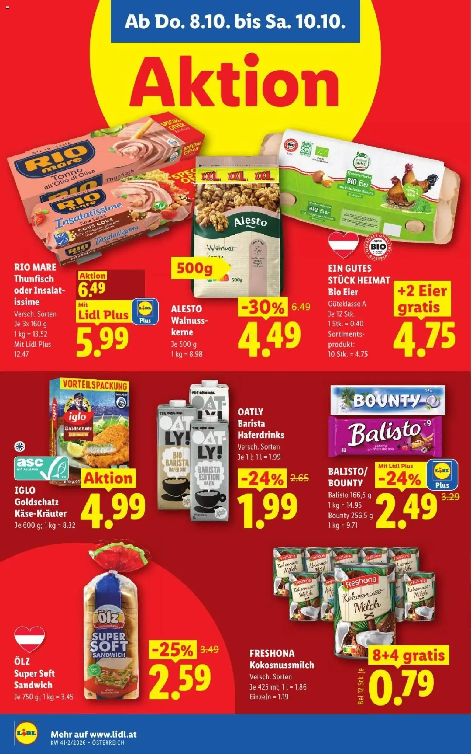 Lidl Flugblatt ab 08.10.2026 - Angebote ab donnerstag von 8. Oktober bis 10. Oktober 2026 - Flugblätt seite 12