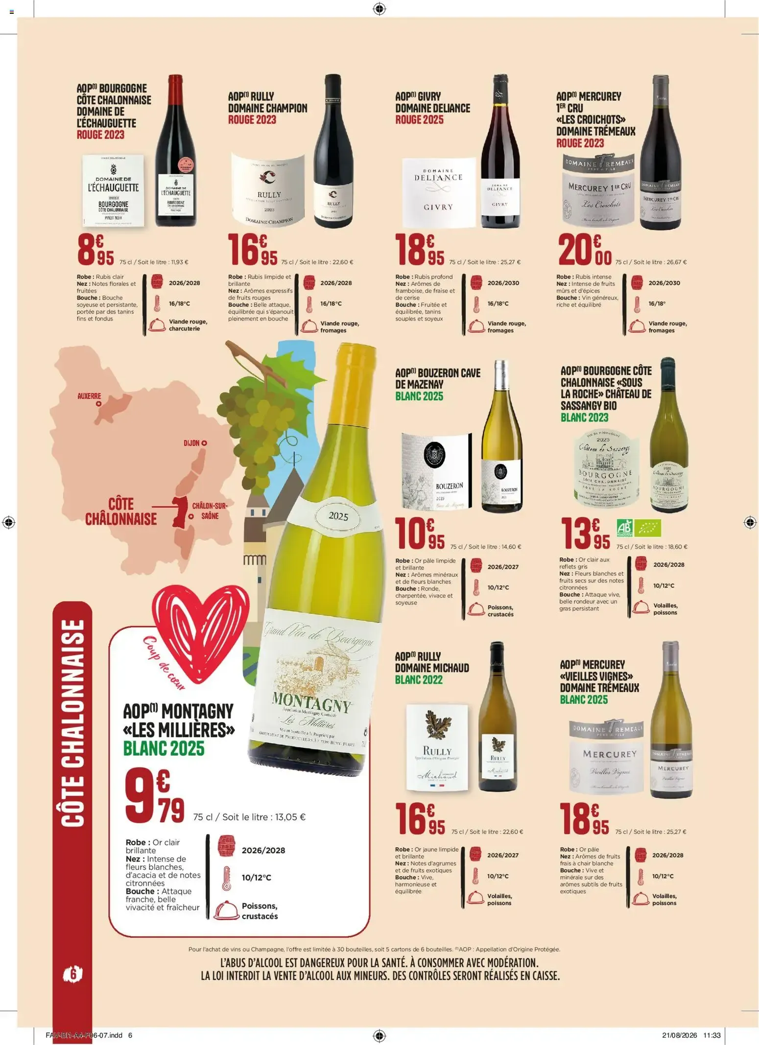 bi1 Foire aux vins 2026 à partir du 22/09/2026 - promo en ligne du 22 septembre au 4 octobre 2026 - Catalogue page 6