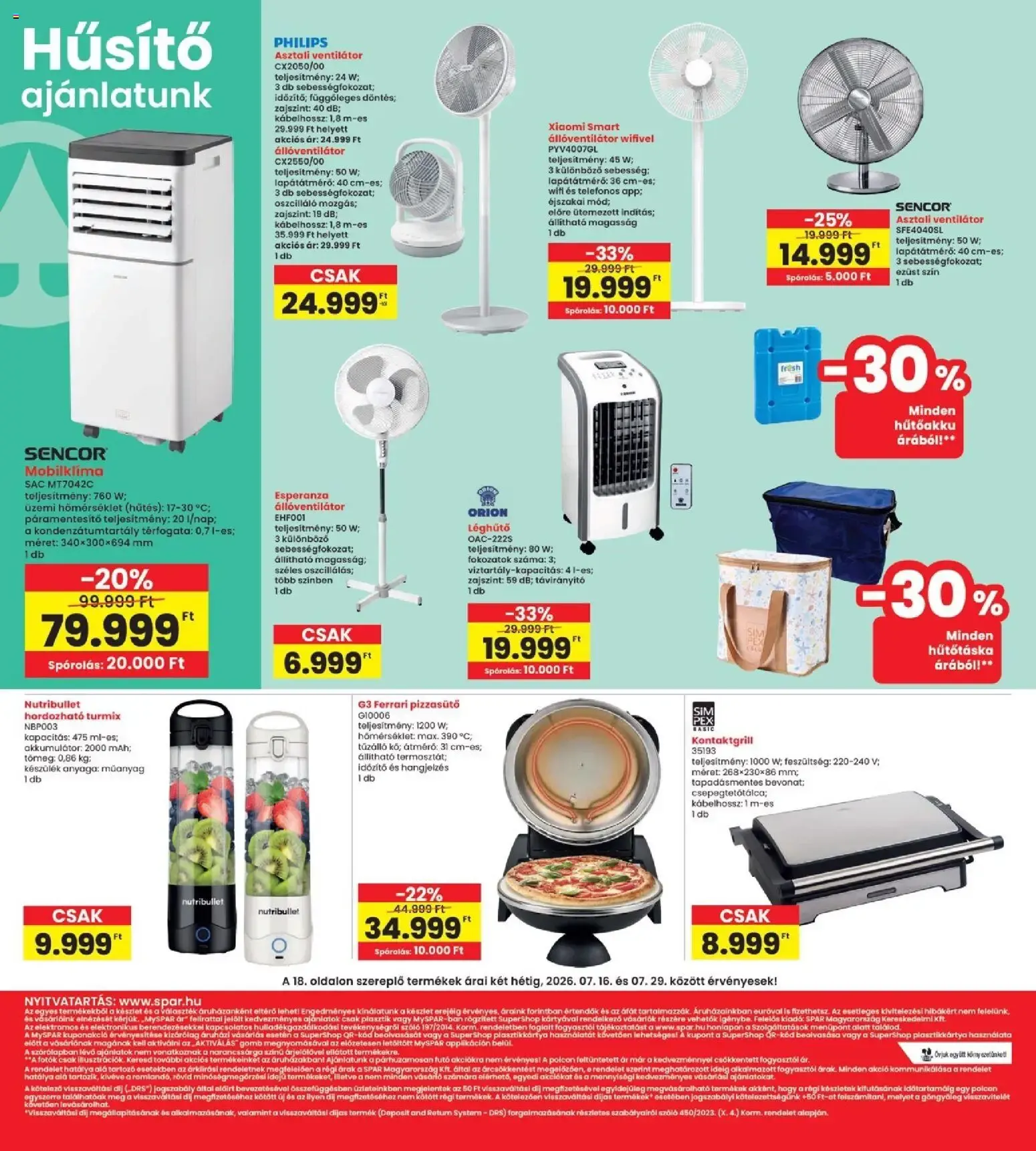Katalógus Interspar akciós újság - 2026.07.16. -tól/töl > akció, lapozható szórólap 🛍️ július 16.-tól július 22.-ig 2026. - Oldal 18