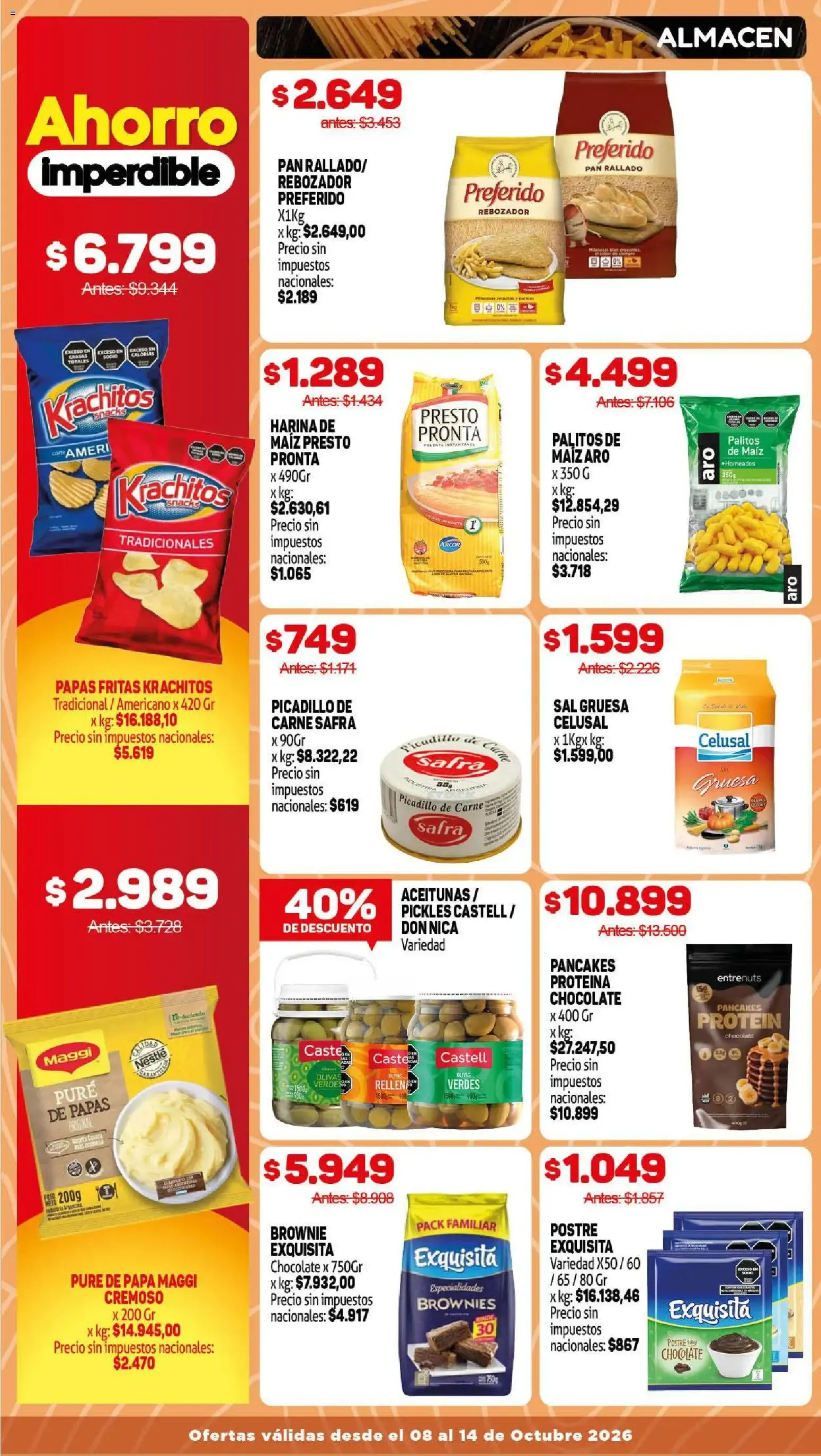 Ofertas de Makro Ahorro al Rojo Vivo 8 de octubre al 14 de octubre 2026 - Página 8 del catálogo