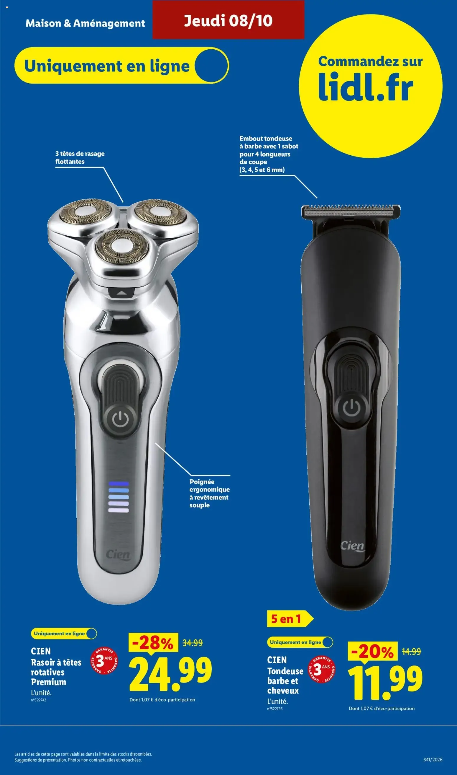Catalogue LIDL du 08/10/2026 | Promo prospectus en ligne du 8 octobre au 14 octobre 2026 - Catalogue page 33