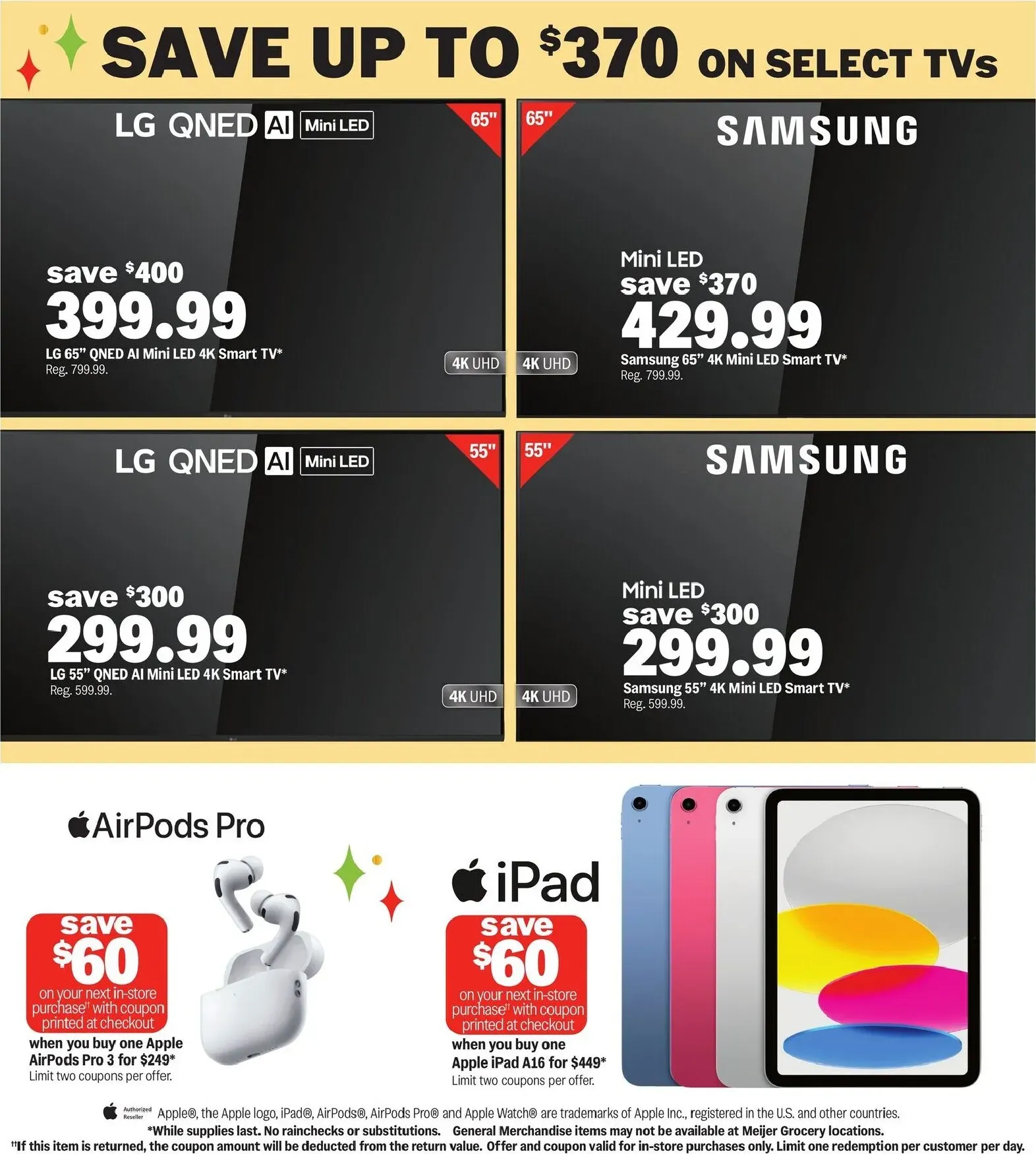 Weekly ad Future Meijer - Early Holiday Deals flyer valid from Wednesday 10/21/2026 to Tuesday 10/27/2026 from October 21 to October 27 2026 - Page 4