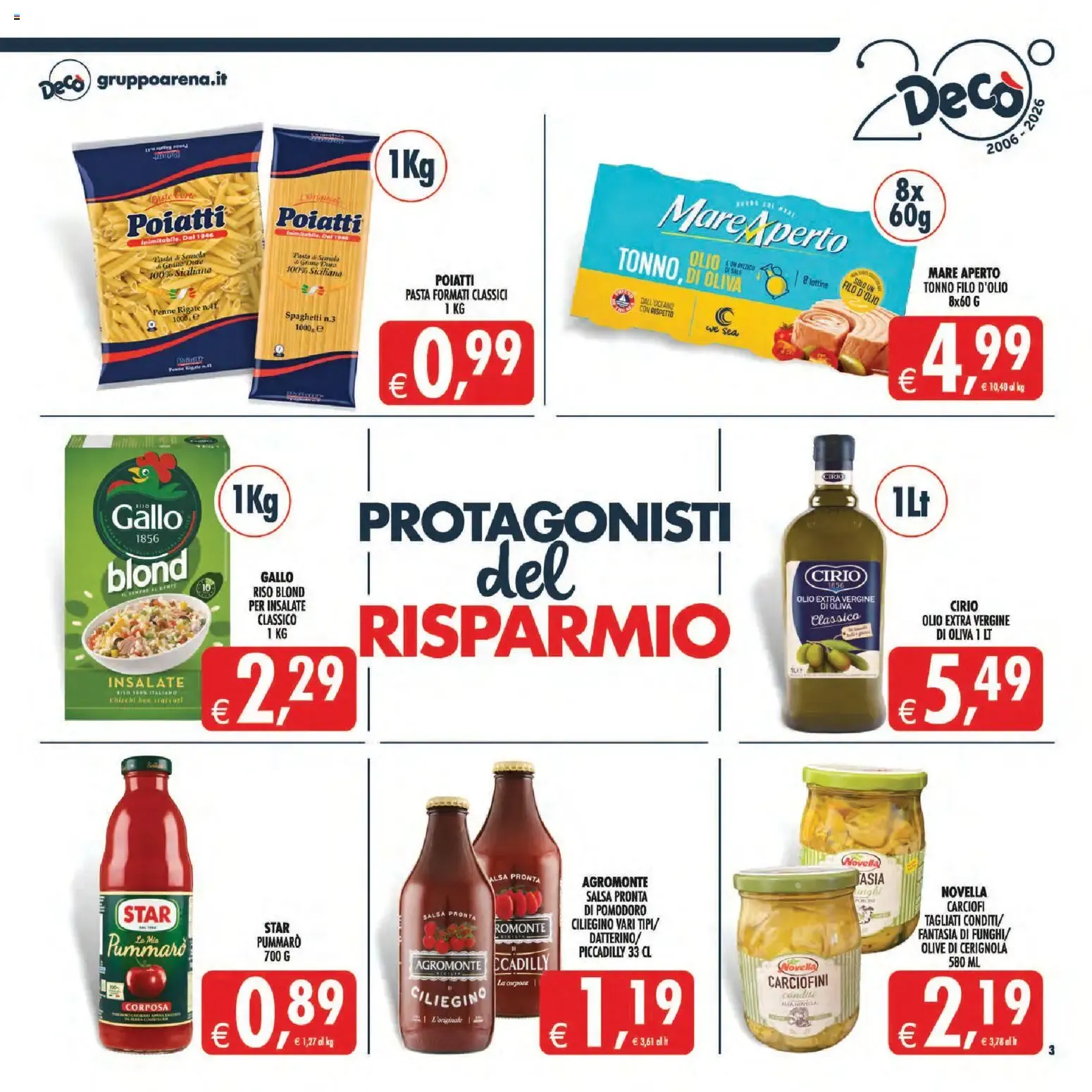 Protagonisti del Risparmio da 31 luglio a 10 agosto di 2026 - Pagina del volantino 3
