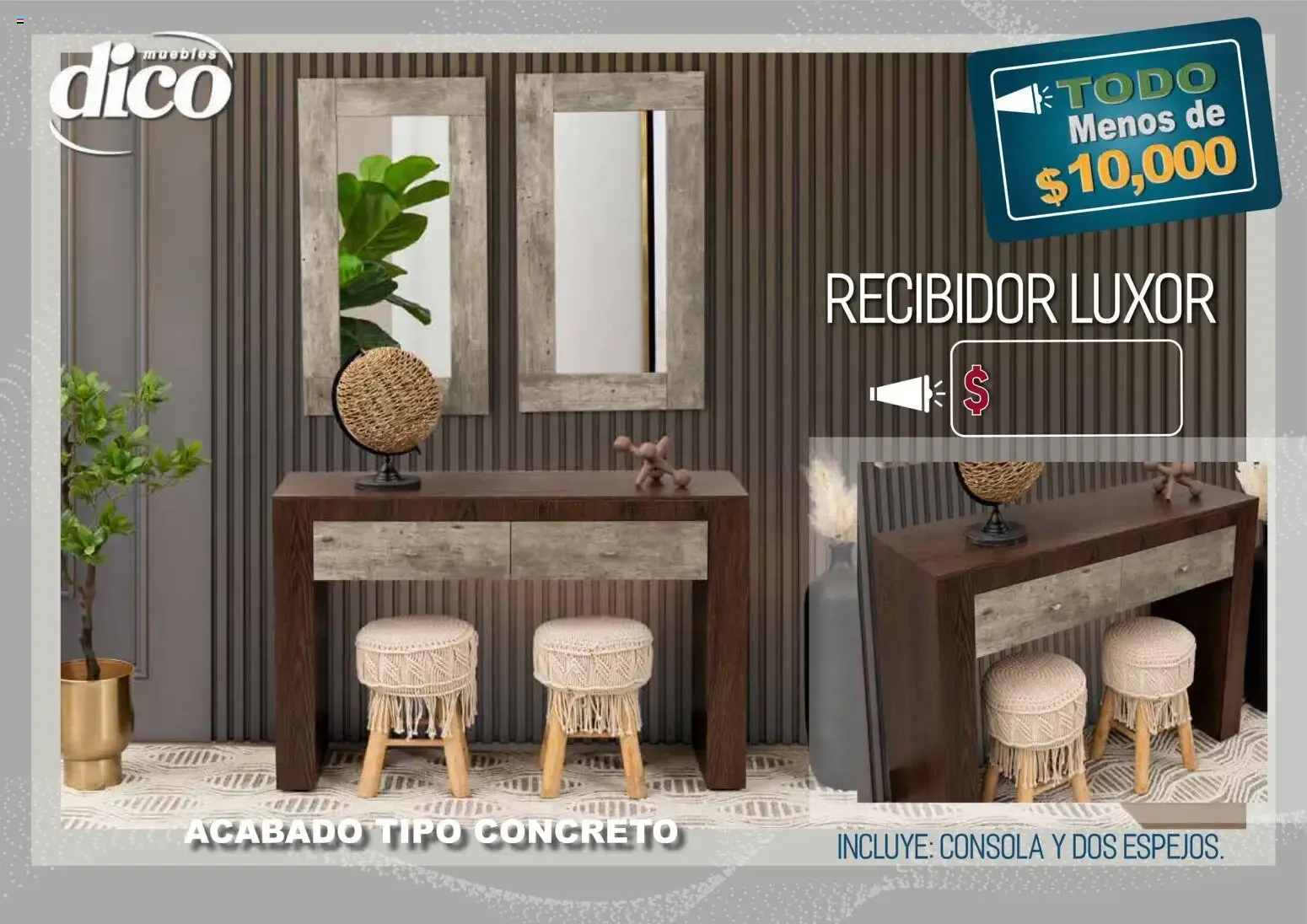Catálogo de Muebles Dico: TODO Menos de $10,000 9 de abril al 31 de diciembre 2026 - Pagina 52