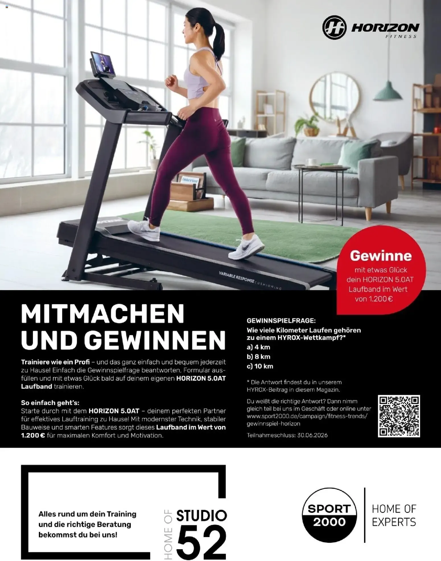 HOME OF STUDIO 52 TRAINING von 26. Januar bis 30. August 2026 - Prospekt seite 43