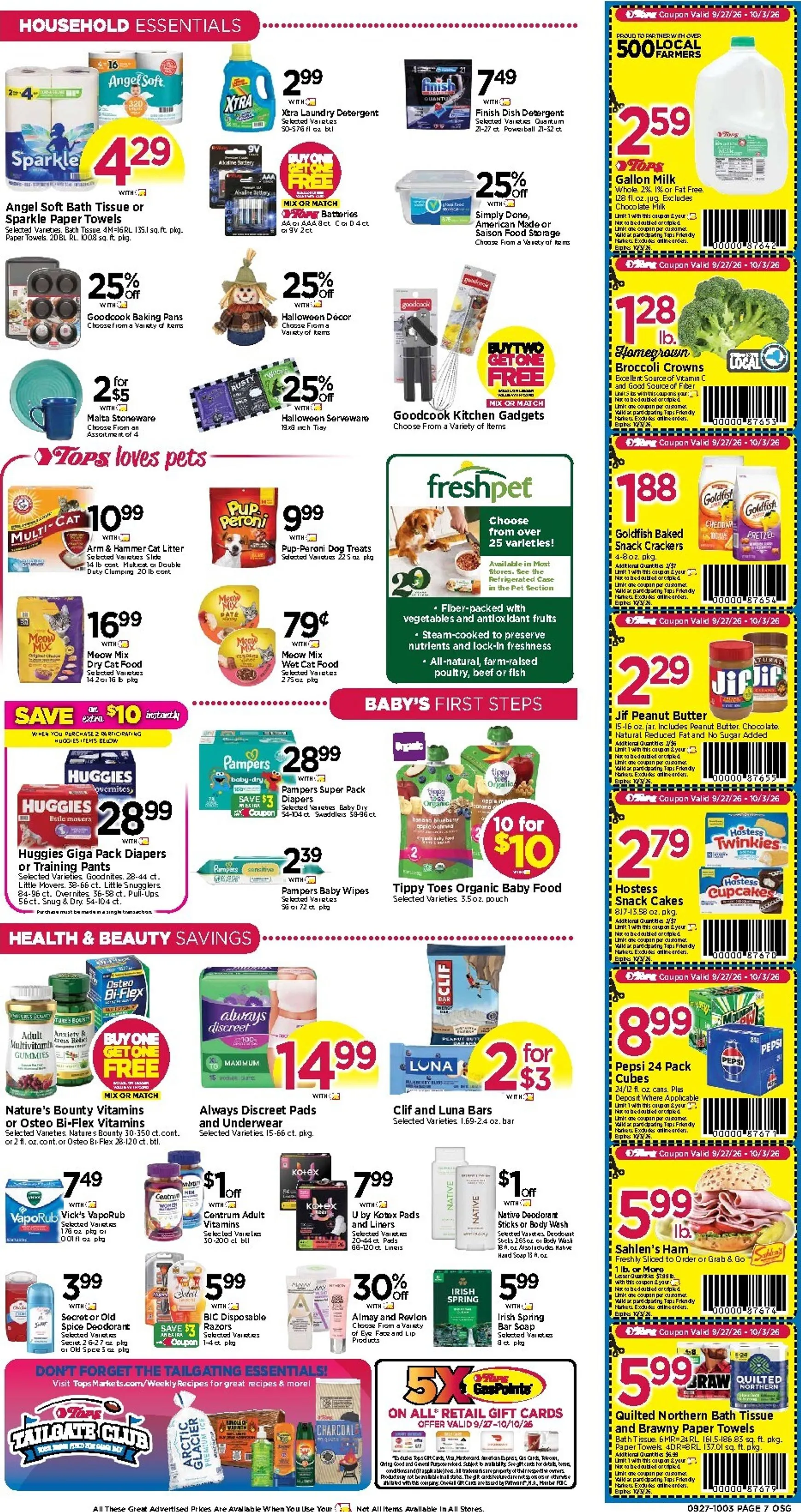 Weekly promotion My Tops Days spanning from September 27 to October 3 2026 - Page 9 for Catalogue 365