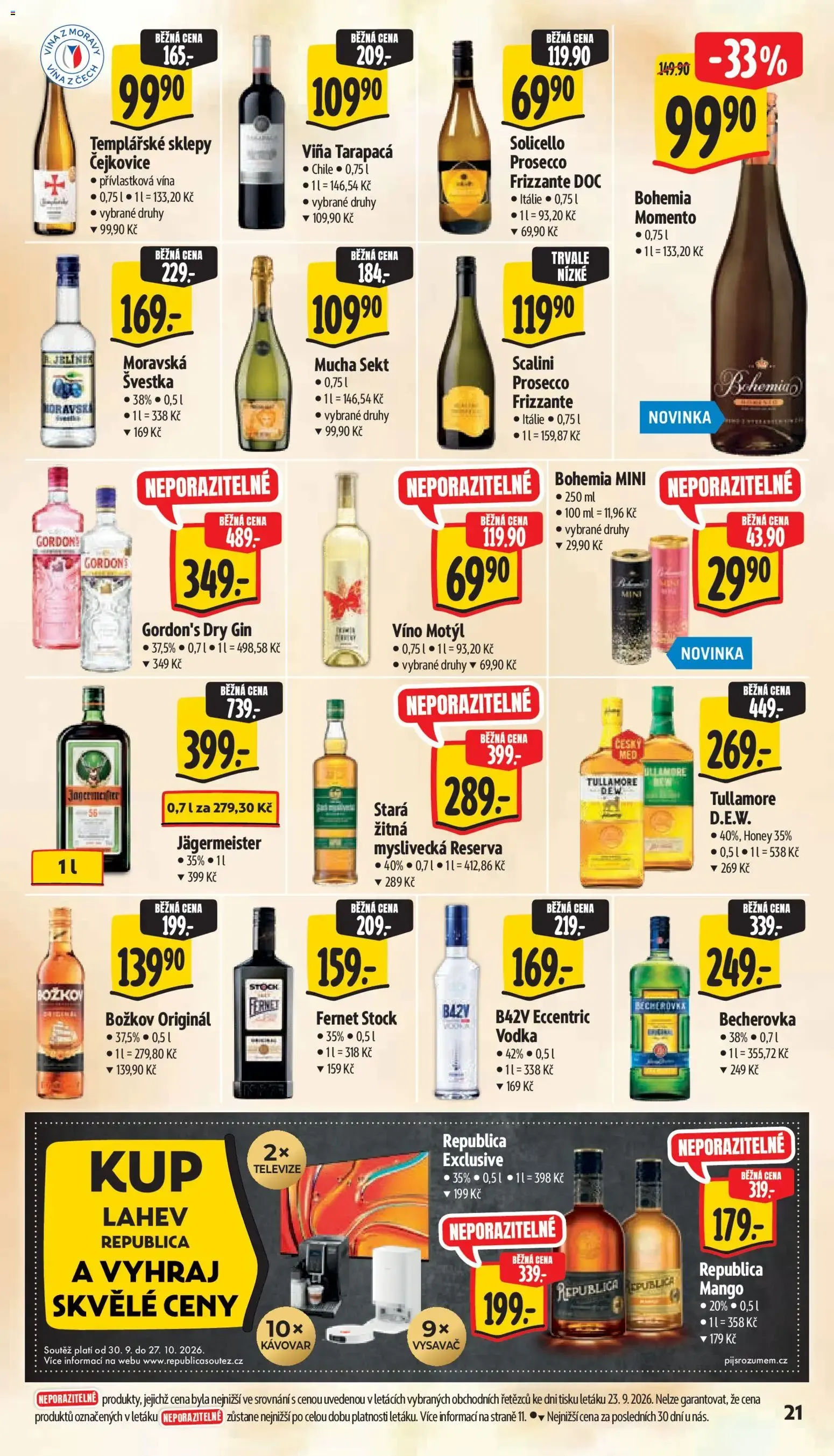 Albert leták - Hypermarket od 30.09.2026 - Akční leták - 30. září 6. října 2026 - Page 31