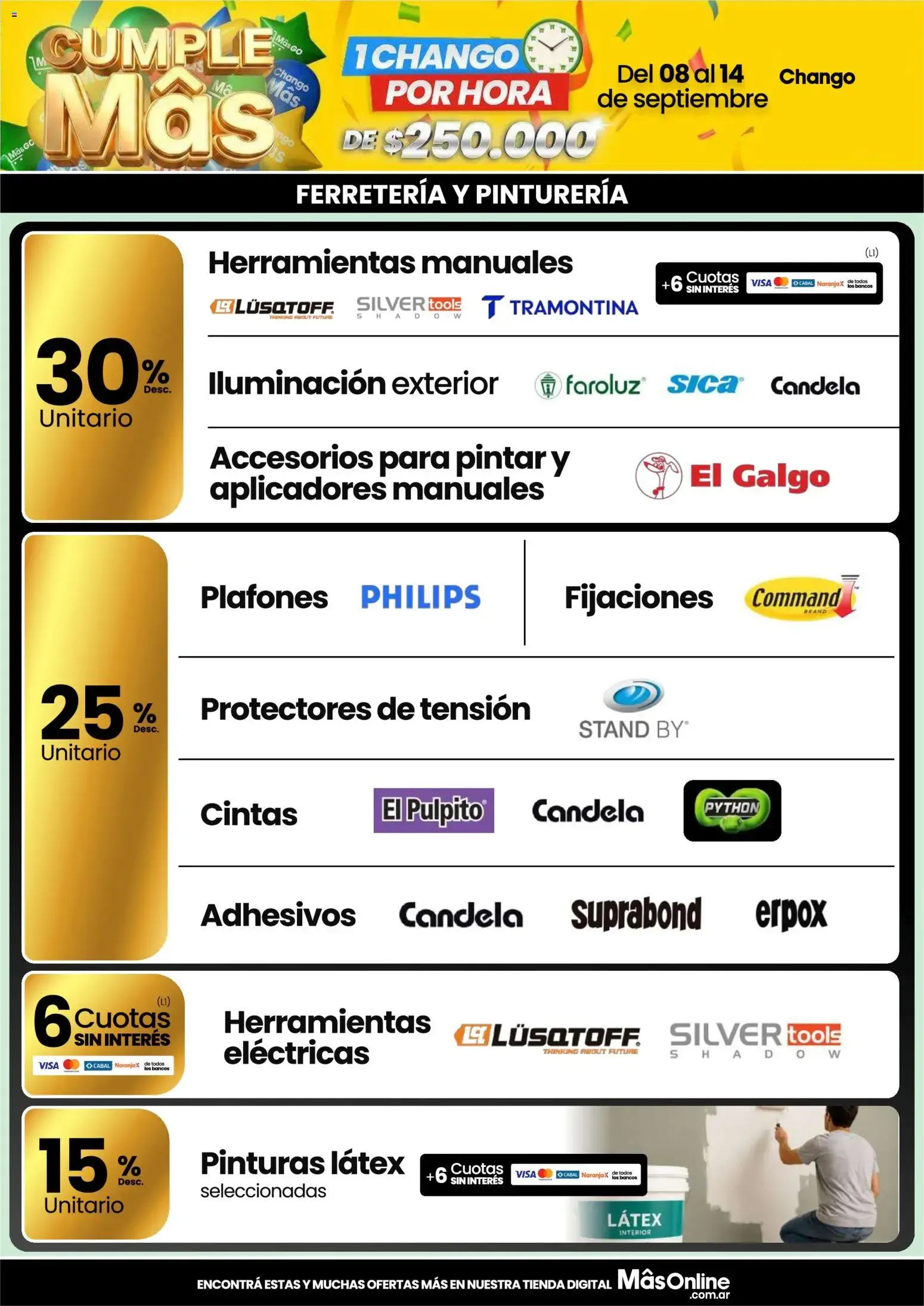 Ofertas de Changomas Ofertas || del 08/09/2026 - 14/09/2026 || Catálogo 8 de septiembre al 14 de septiembre 2026 - Página 13 del catálogo
