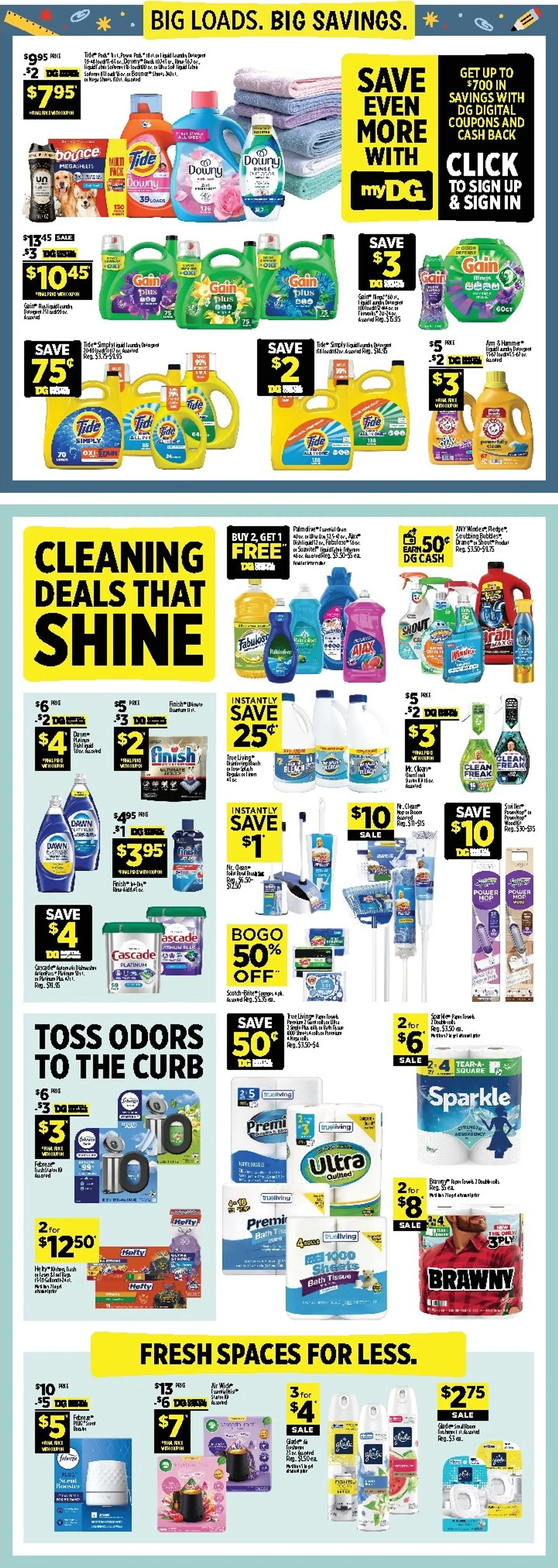 Weekly promotion Current Dollar General leaflet valid from Sunday 08/16/2026 to Saturday 08/22/2026 spanning from August 16 to August 22 2026 - Page 8 for Catalogue 365