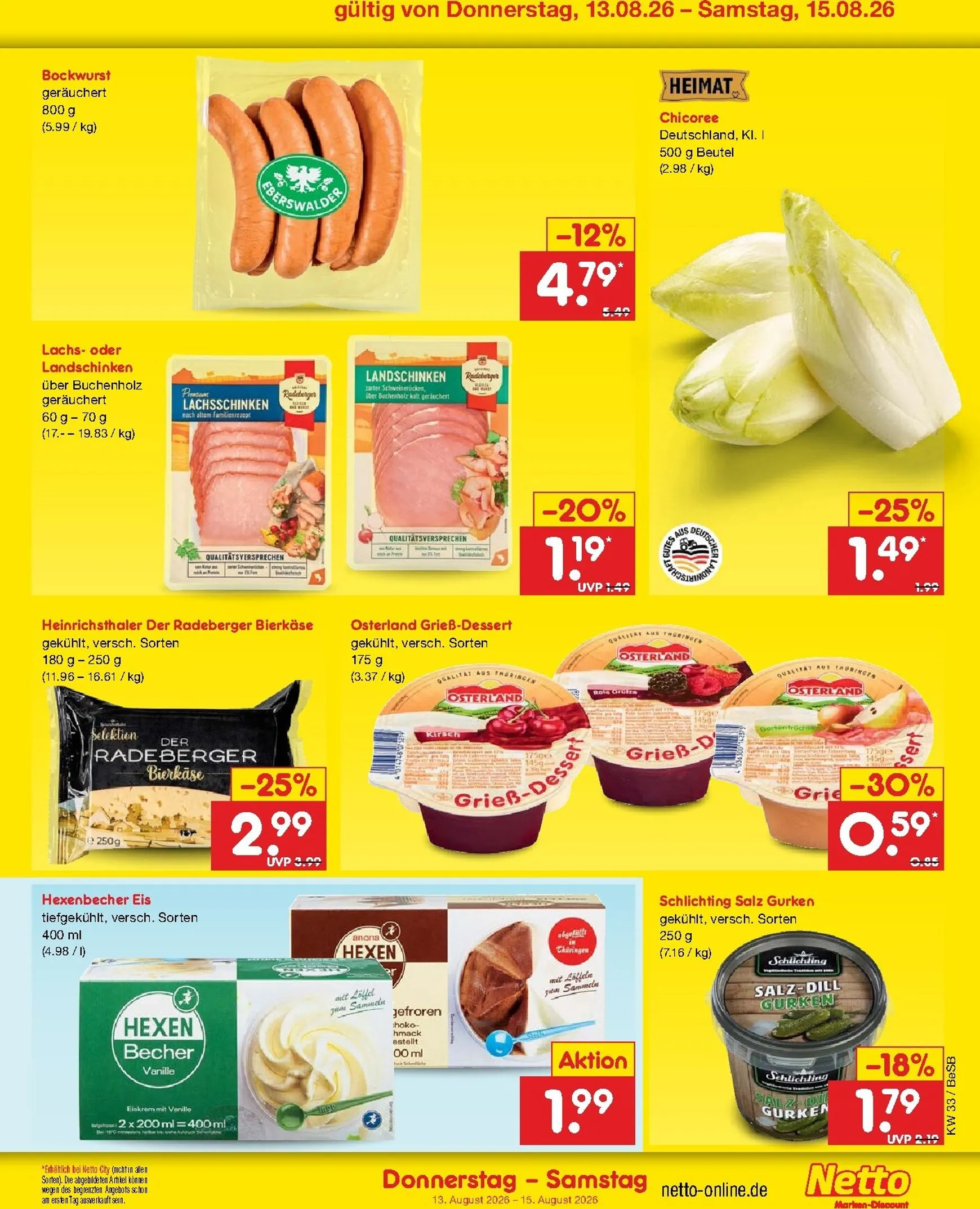 Netto Marken Discount Prospekt nächste Woche – von Montag 10.08.2026 bis Samstag 15.08.2026 von 10. August bis 15. August 2026 - Prospekt seite 58