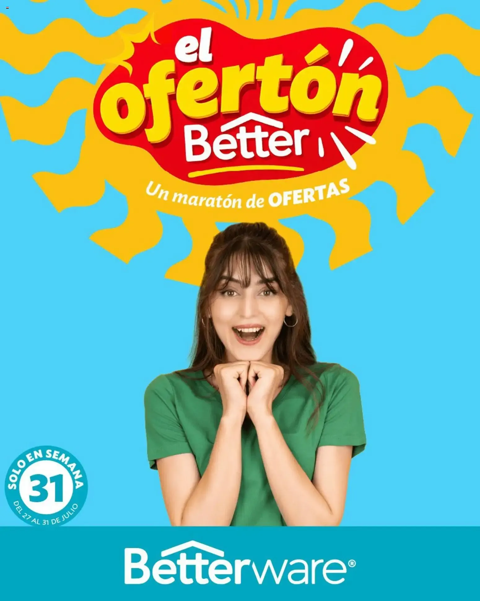 Catálogo de Betterware catálogo El Ofertón (27/07/2026 - 31/07/2026) - catálogo en línea 27 de julio al 31 de julio 2026 - Pagina 1