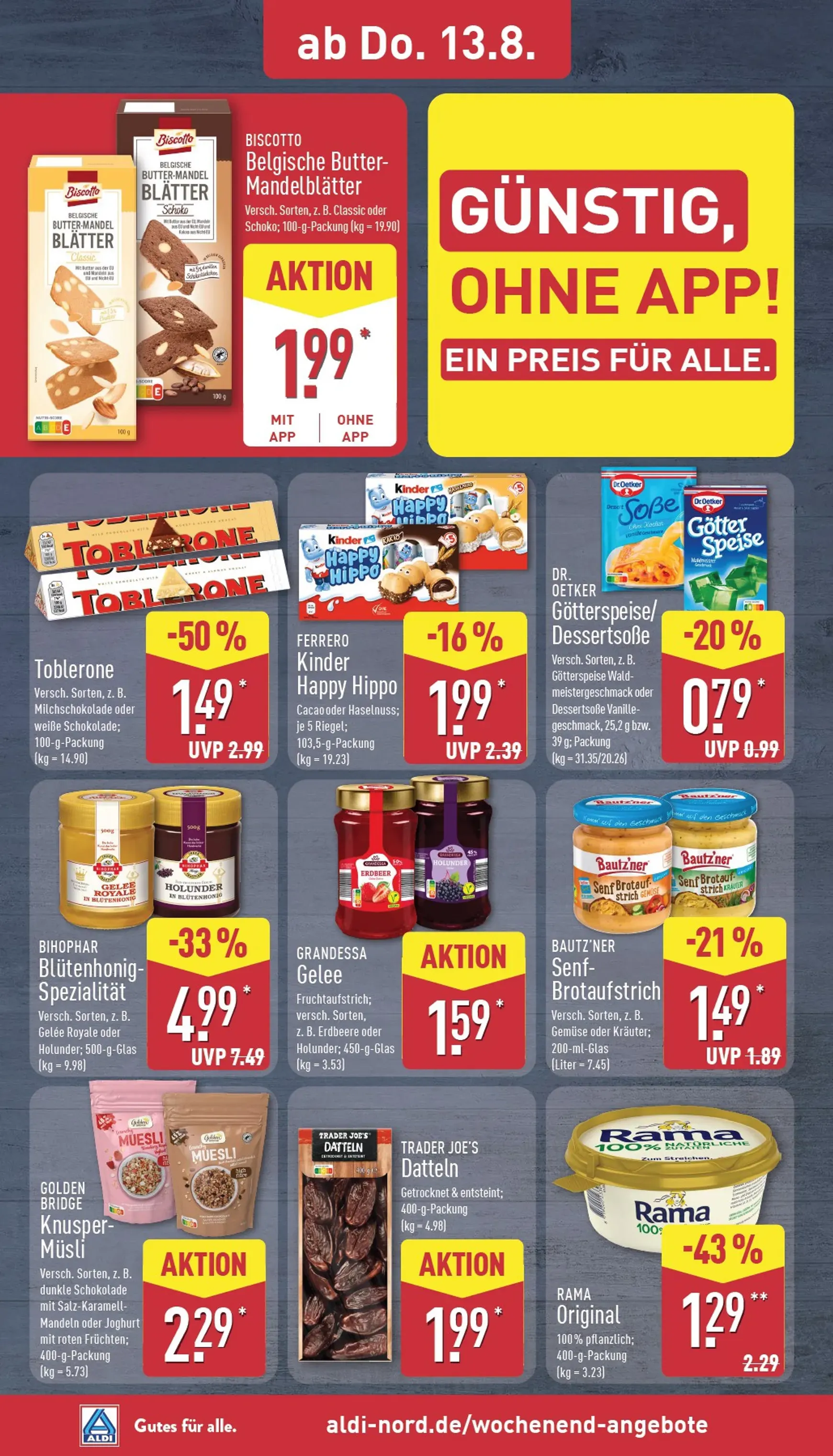 ALDI NORD Prospekt nächste Woche – von Montag 10.08.2026 bis Samstag 15.08.2026 von 10. August bis 15. August 2026 - Prospekt seite 32