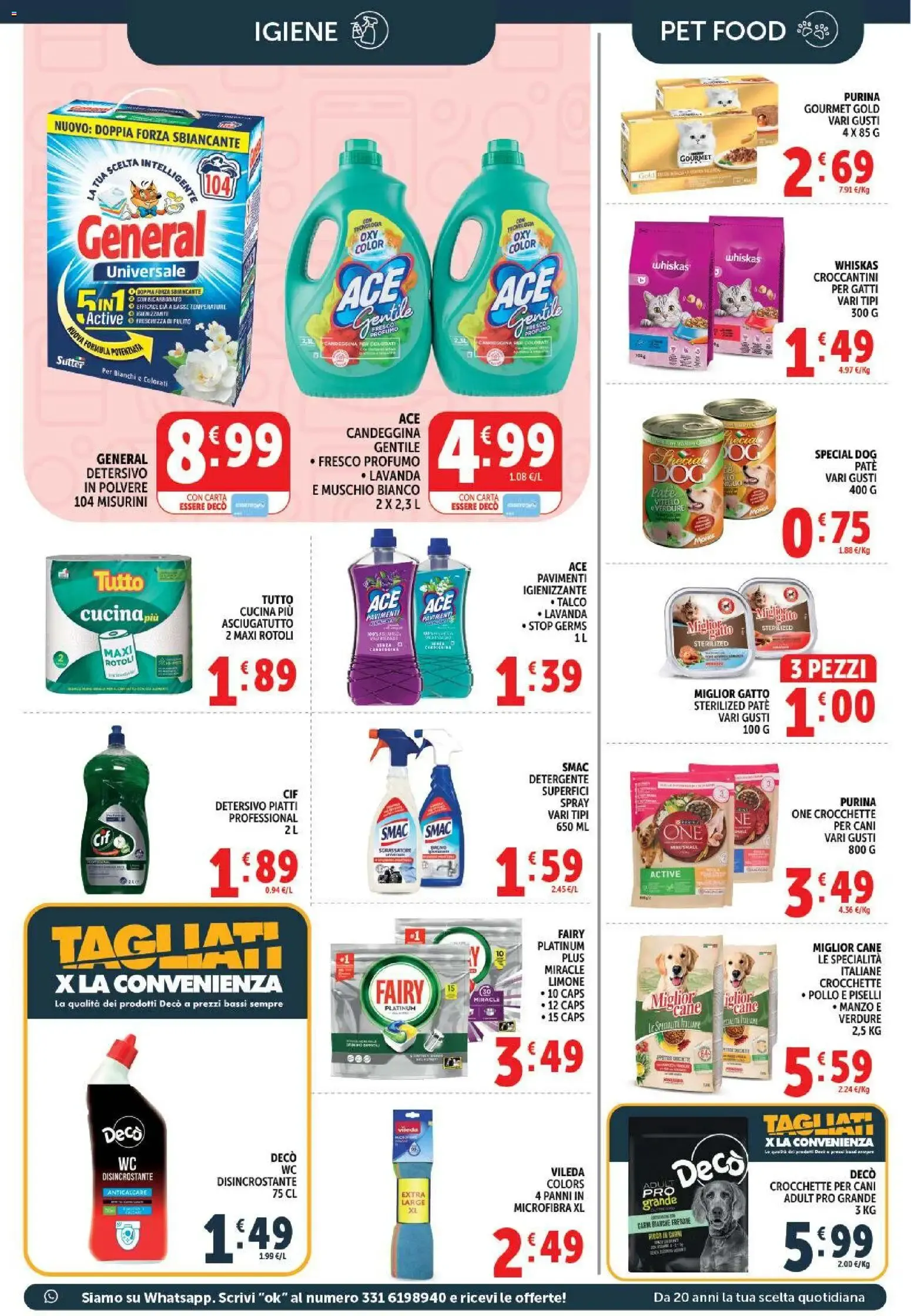 Deco Supermercati Sotto COSTO da 1 settembre a 10 settembre di 2026 - Pagina del volantino 19