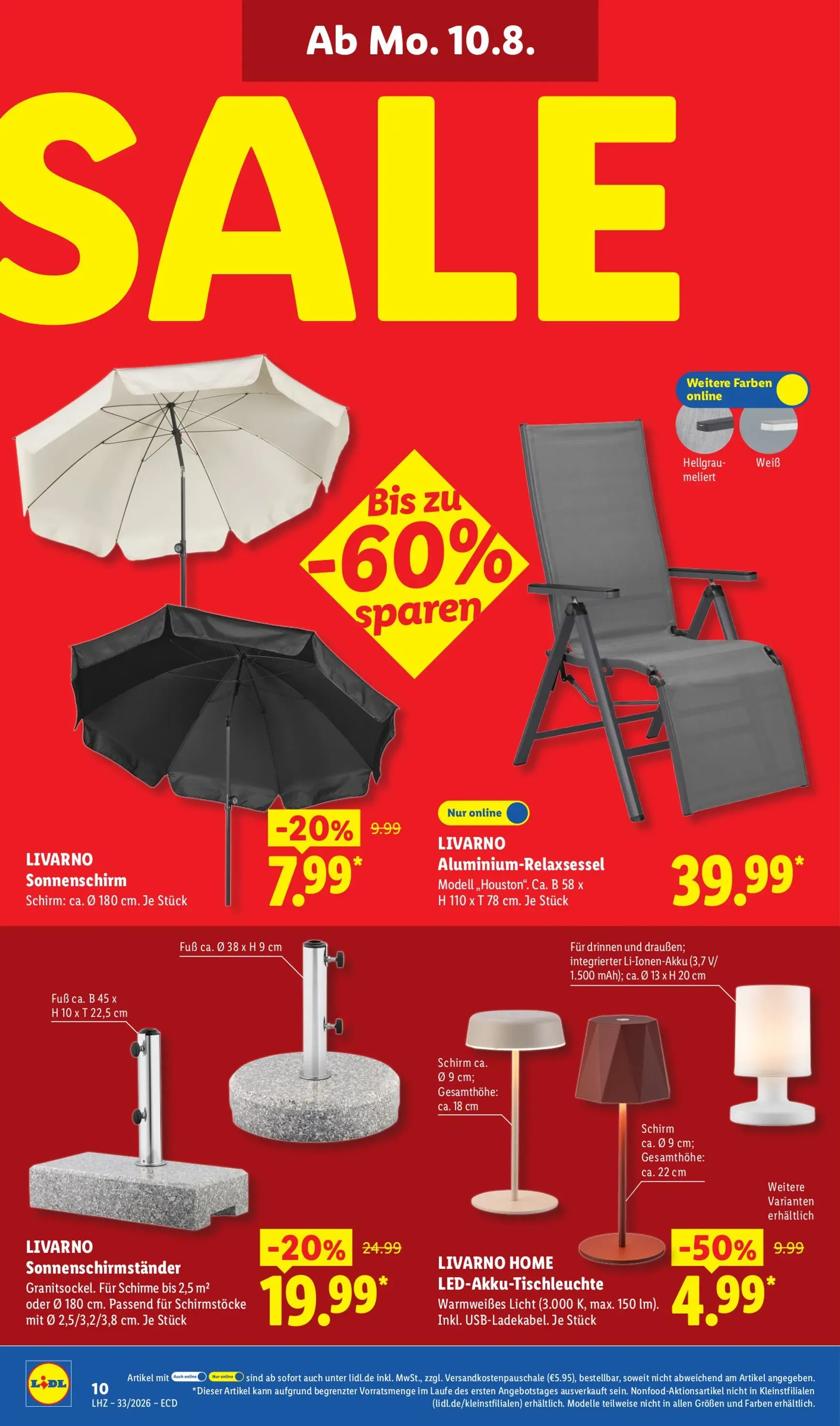 Lidl - Angebot der Woche Prospekt nächste Woche – von Montag 10.08.2026 bis Samstag 15.08.2026 von 10. August bis 16. August 2026 - Prospekt seite 6