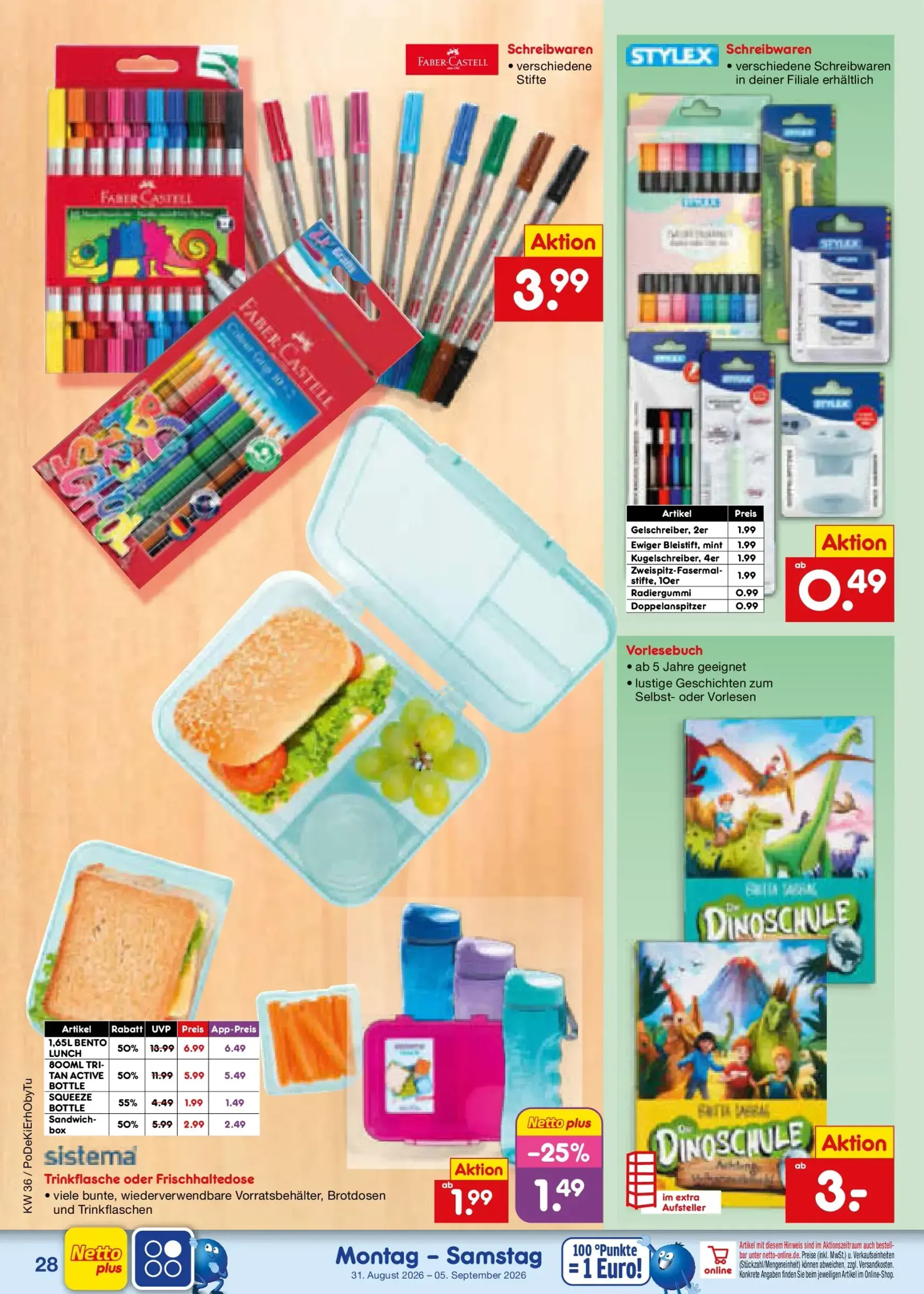 Netto Marken Discount Prospekt – von Montag 31.08.2026 bis Samstag 05.09.2026 von 31. August bis 5. September 2026 - Prospekt seite 39