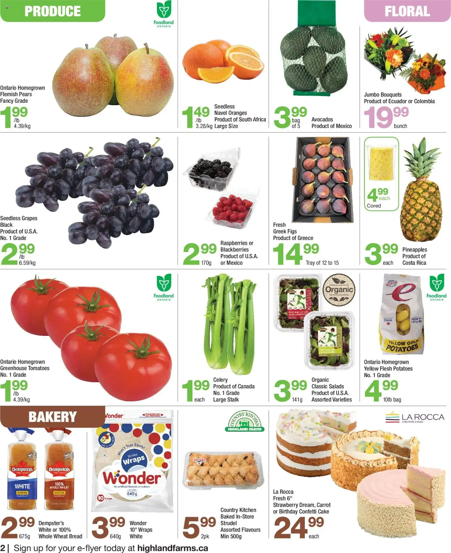 Highland Farms weekly flyer / circulaire from Oct 15, 2026 > weekly specials & deals from October 15 to October 21 2026 - flyer page 2