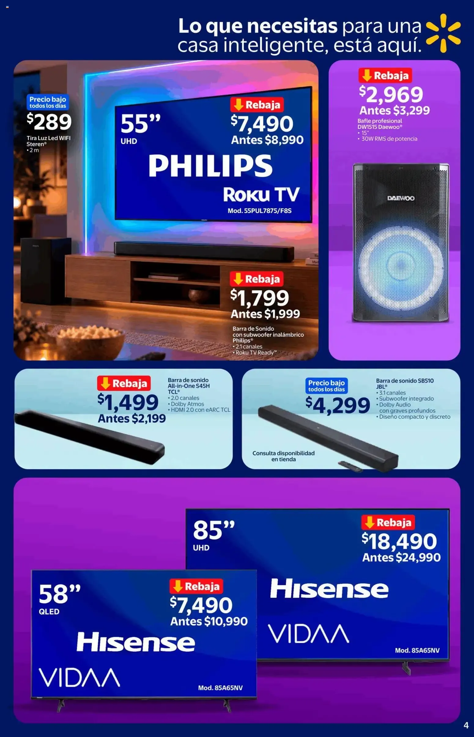 Catálogo de Walmart folleto El siguiente nivel, empieza aquí (21/09/2026 - 30/09/2026) - catálogo en línea 21 de septiembre al 30 de septiembre 2026 - Pagina 4