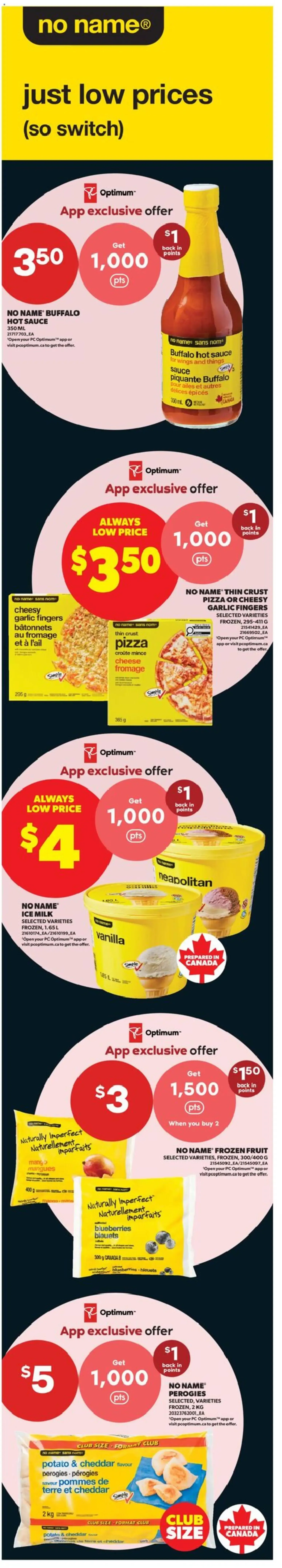 President's Choice Our top picks this week from August 13 to August 26 2026 - flyer page 2