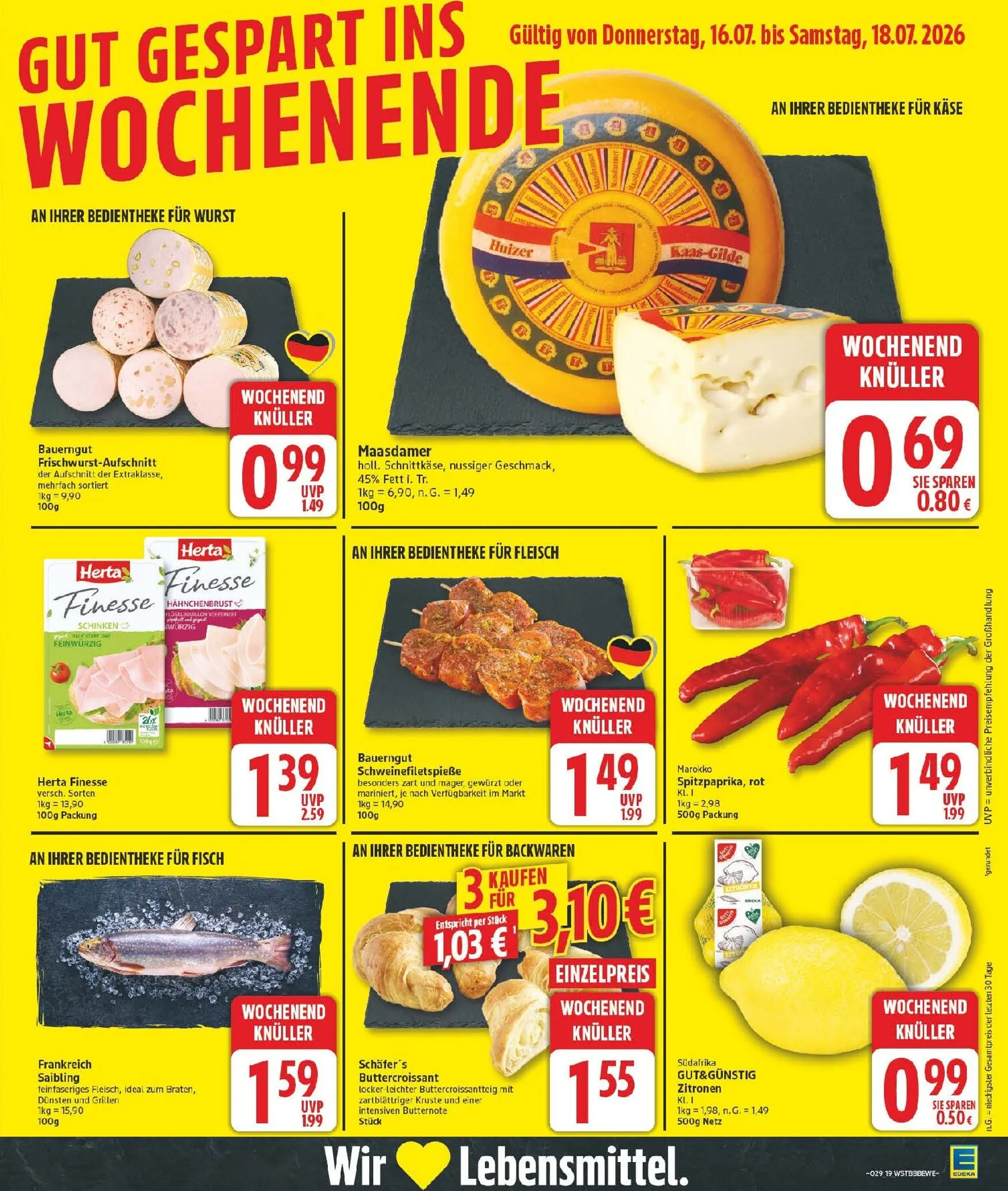 EDEKA – Thekenknüller zum WM-Finale! von 13. Juli bis 18. Juli 2026 - Prospekt seite 26