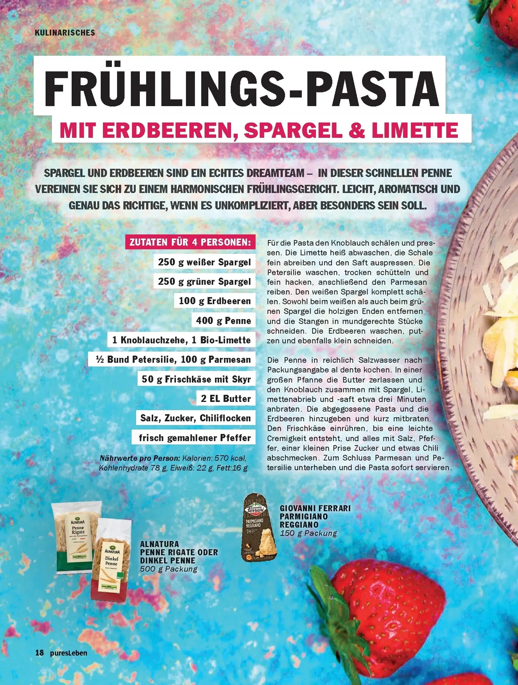 Pures Leben Magazine 02/2026 von 1. April bis 30. Juni 2026 - Prospekt seite 18