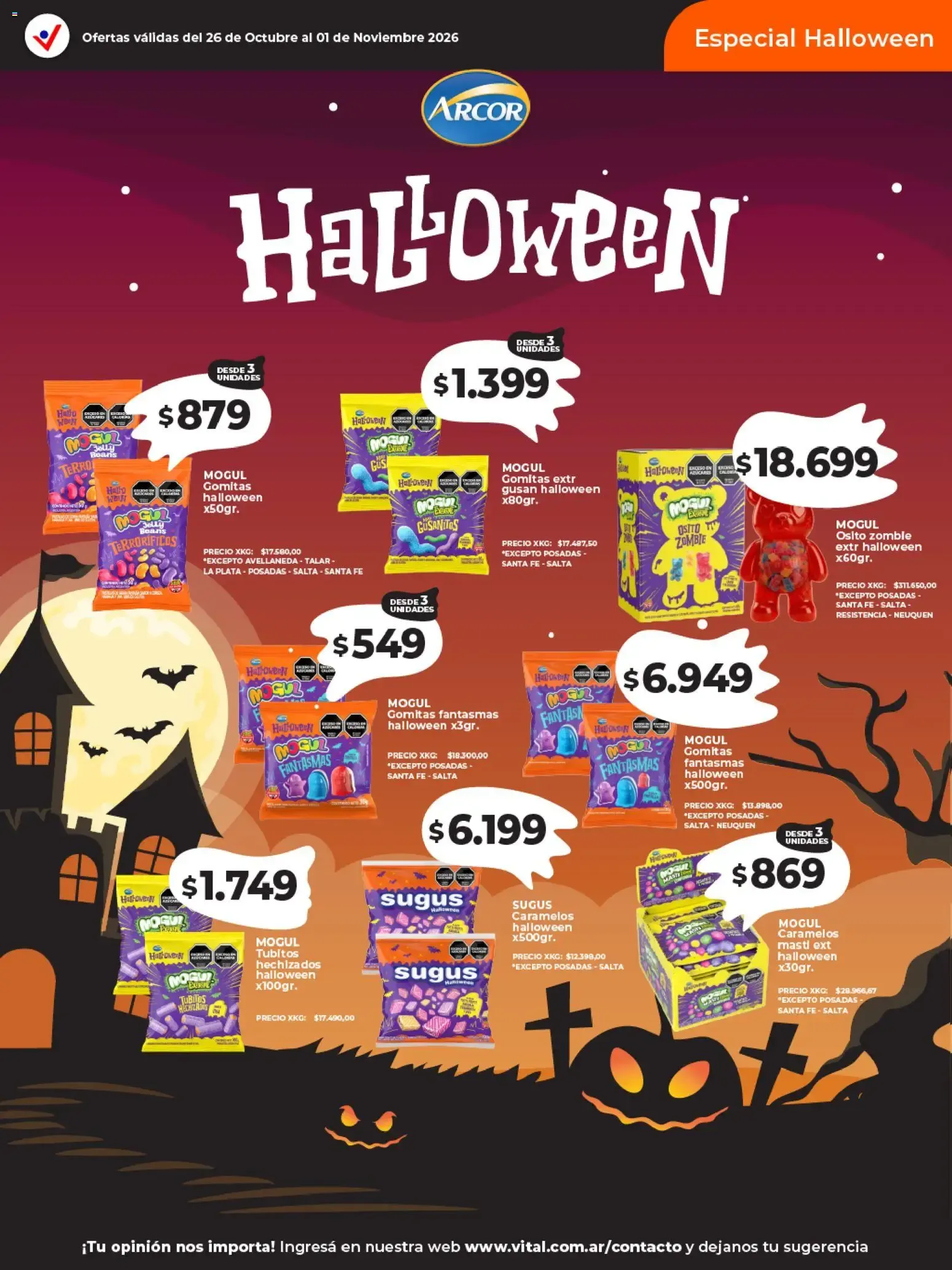 Ofertas de Vital - Ofertas || del 26/10/2026 - 01/11/2026 || Catálogo 26 de octubre al 1 de noviembre 2026 - Página 25 del catálogo