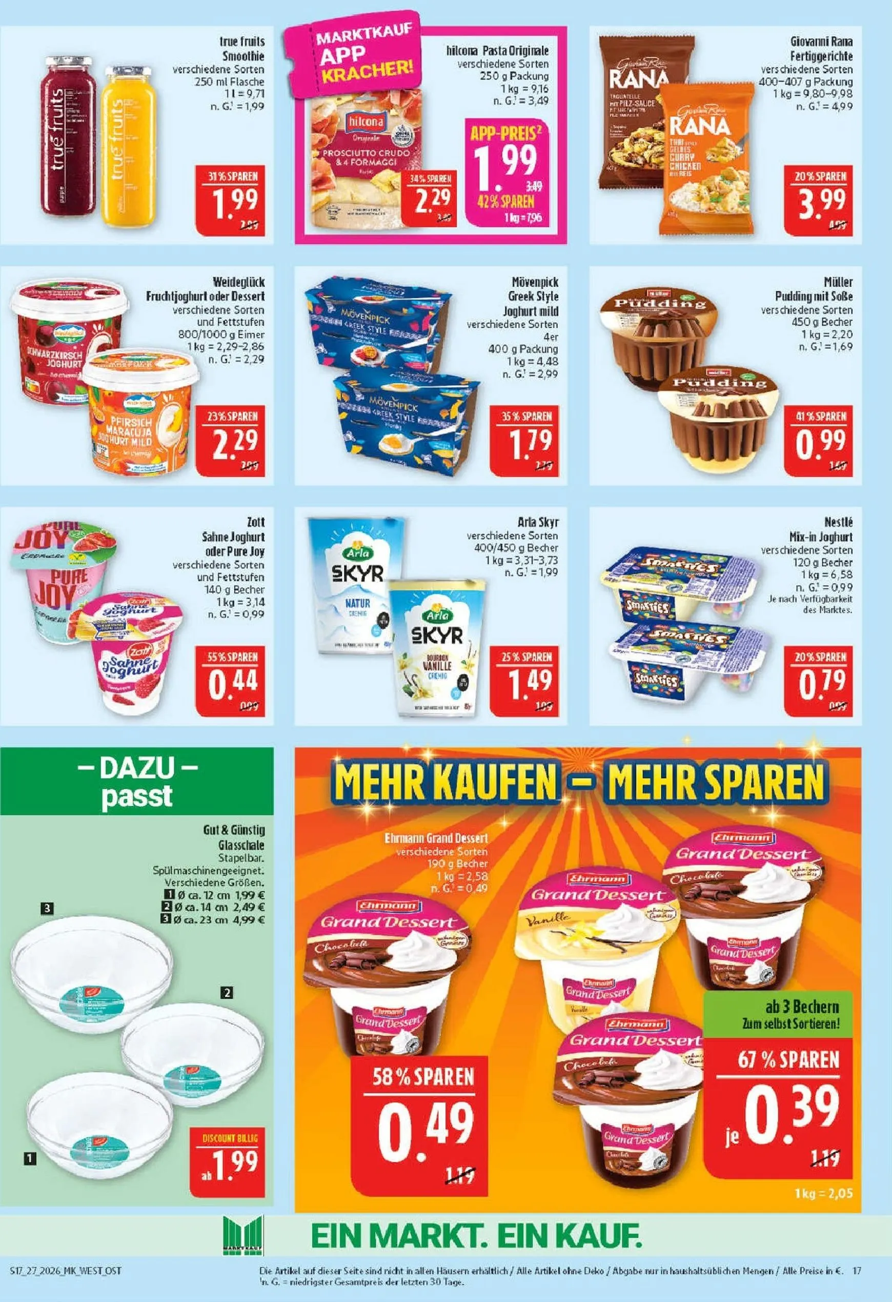 Marktkauf Prospekt nächste Woche – von Montag 29.06.2026 bis Samstag 04.07.2026 von 29. Juni bis 4. Juli 2026 - Prospekt seite 17