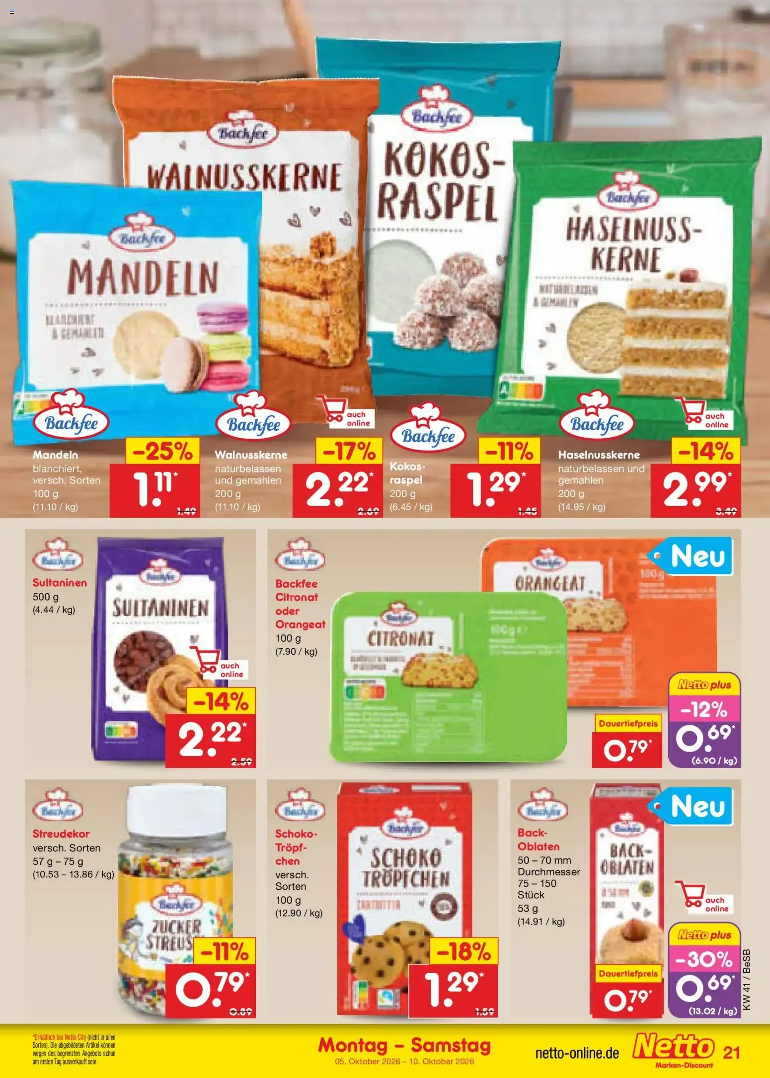 Netto Marken-Discount Prospekt (ab 05.10.2026) » Angebote von 5. Oktober bis 10. Oktober 2026 - Prospekt seite 23
