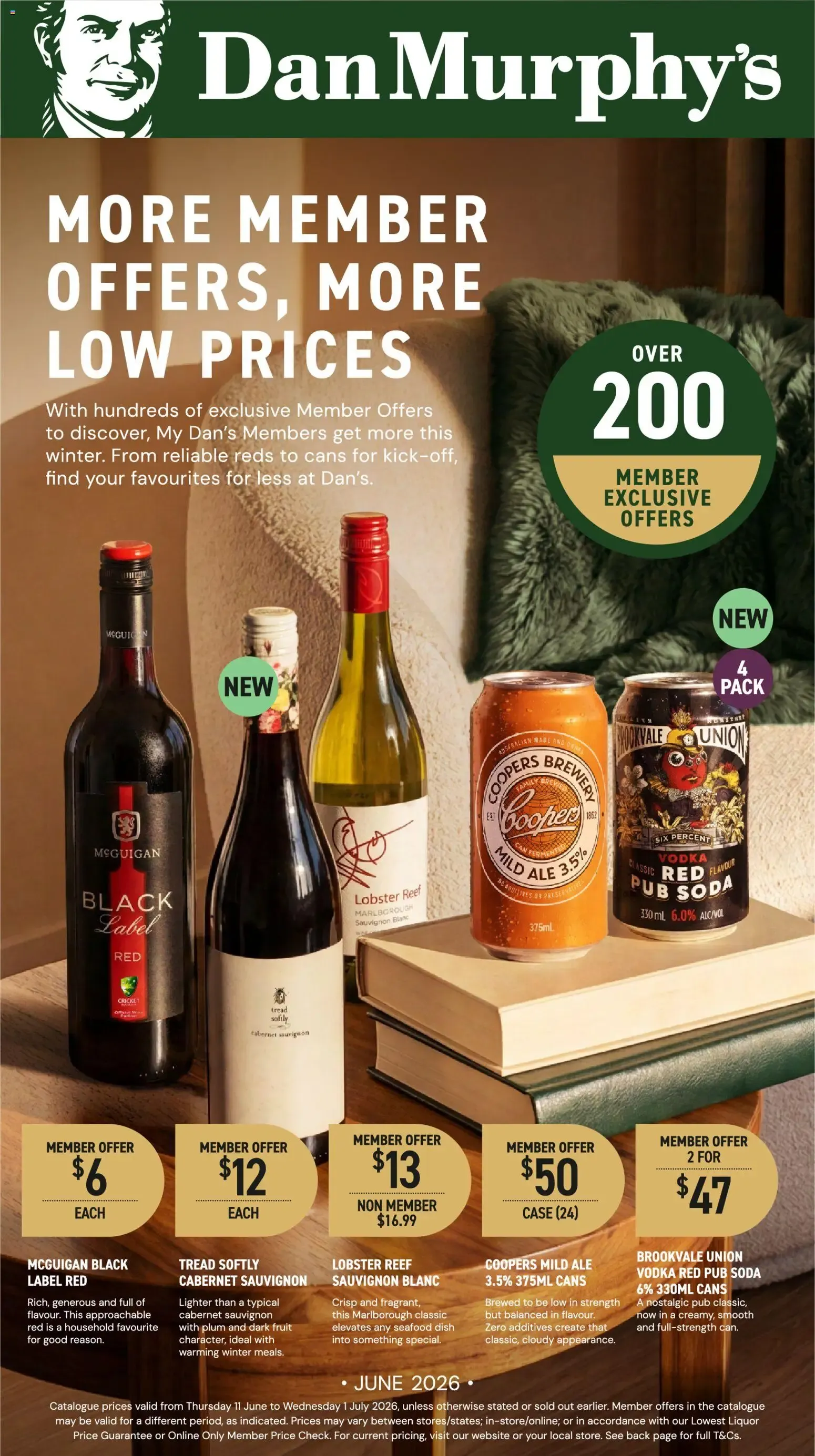 Dan Murphy's catalogue