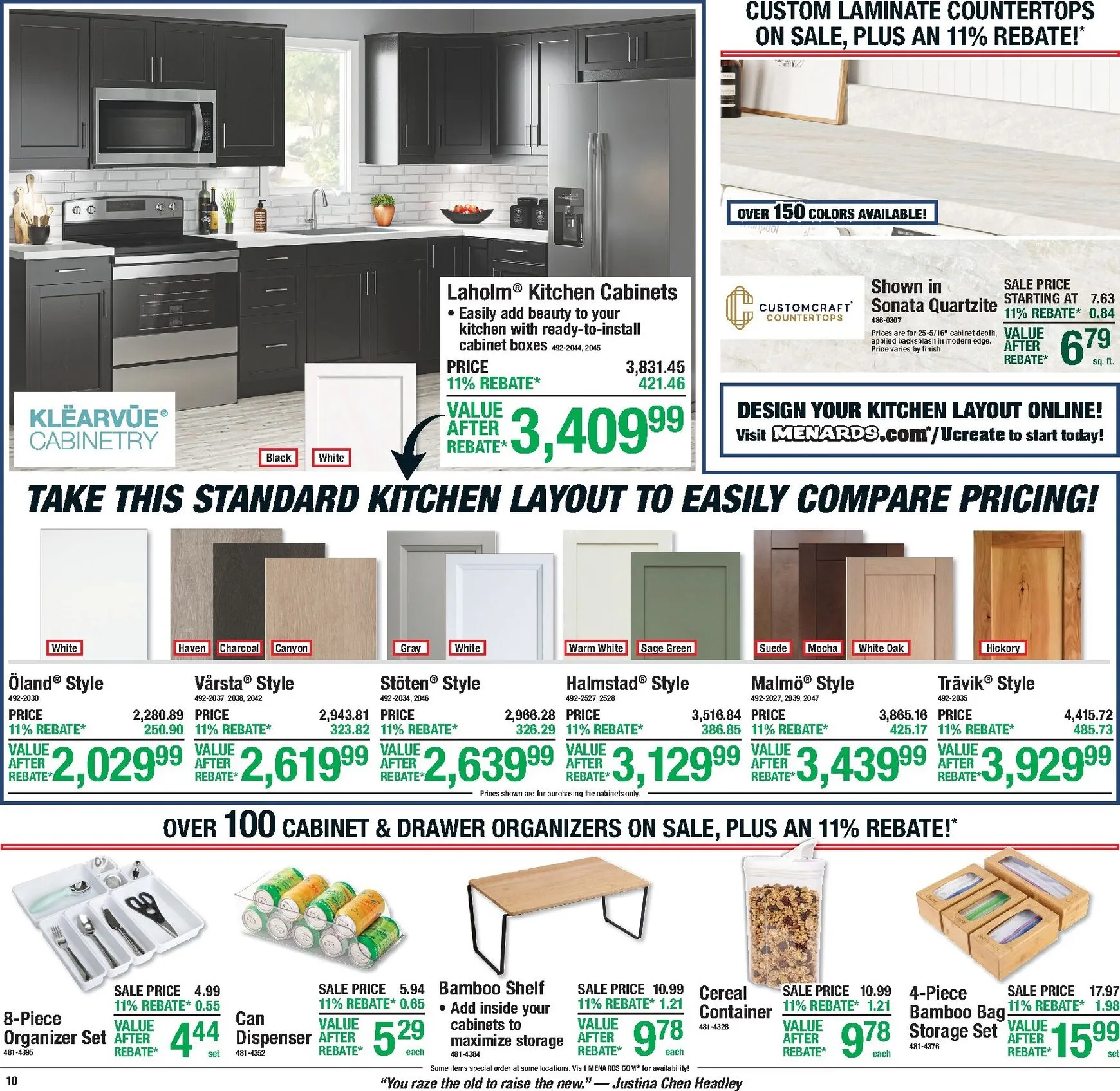 Weekly promotion Menards Labor Day Sale - 11% Rebate spanning from August 27 to September 7 2026 - Page 17 for Catalogue 365